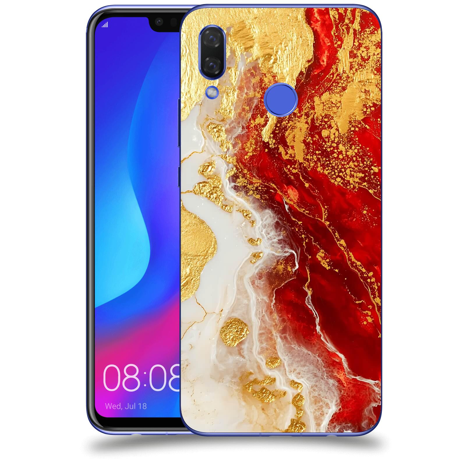 ACOVER Kryt na mobil Huawei Nova 3 - Golden Blood III