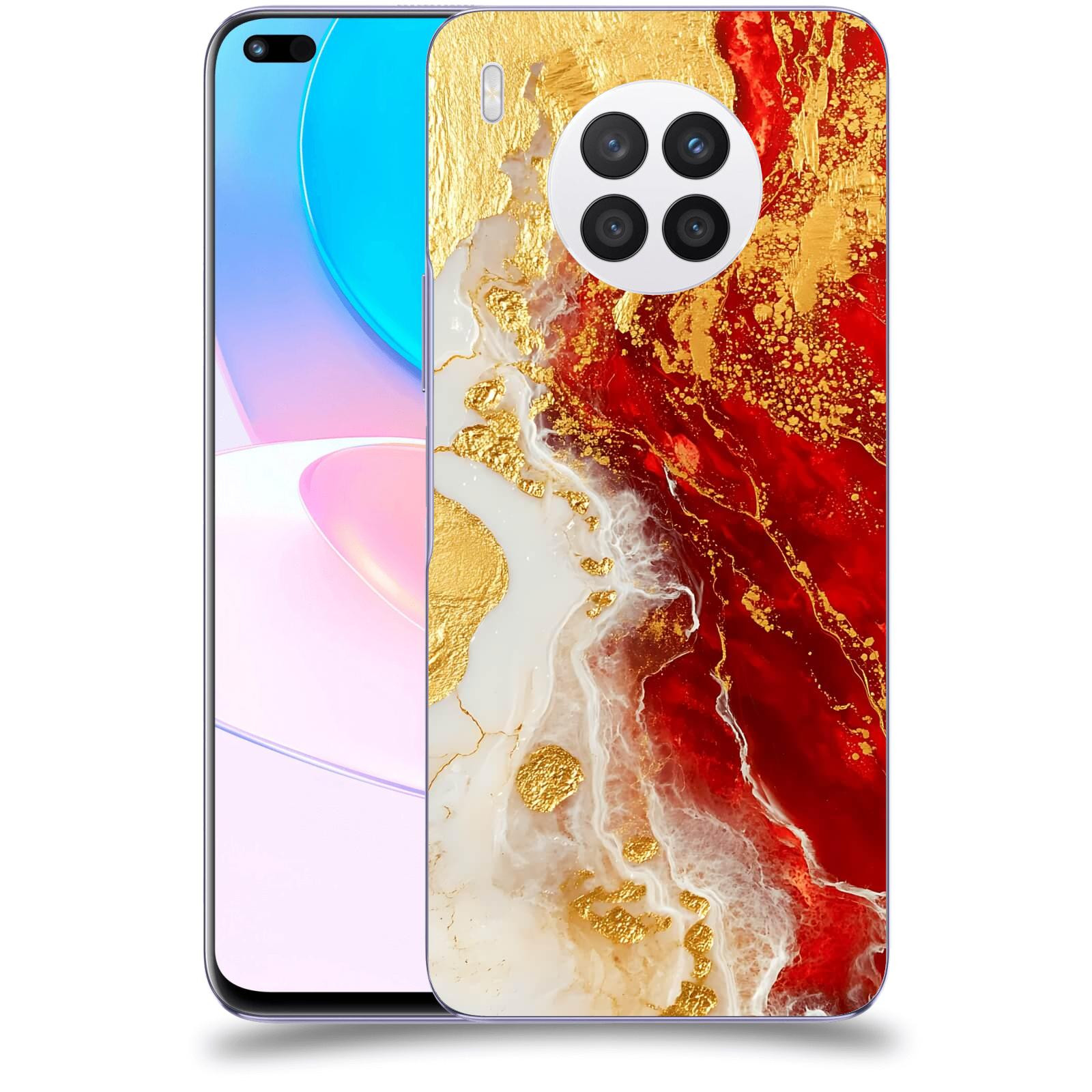 ACOVER Kryt na mobil Huawei Nova 8i - Golden Blood III