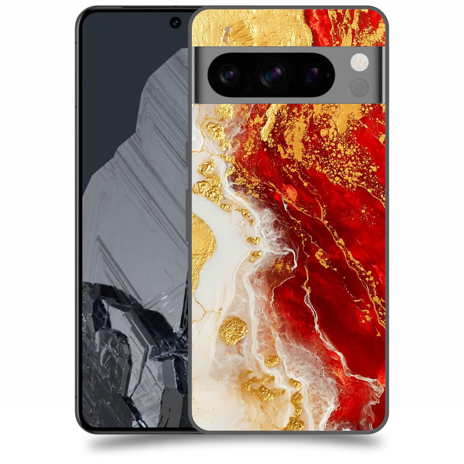 ACOVER Kryt na mobil Google Pixel 8 Pro - Golden Blood III