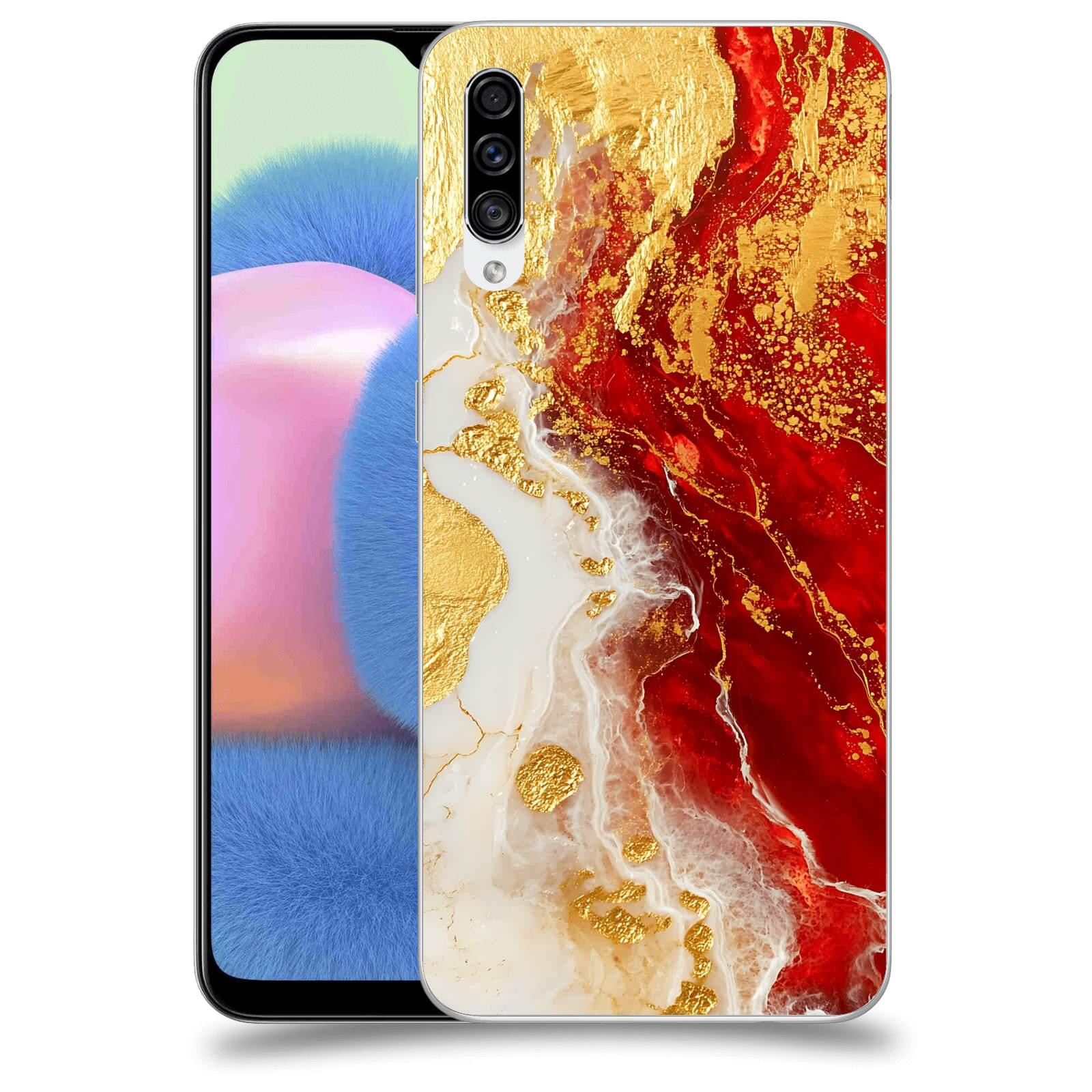 ACOVER Kryt na mobil Samsung Galaxy A30s A307F - Golden Blood III
