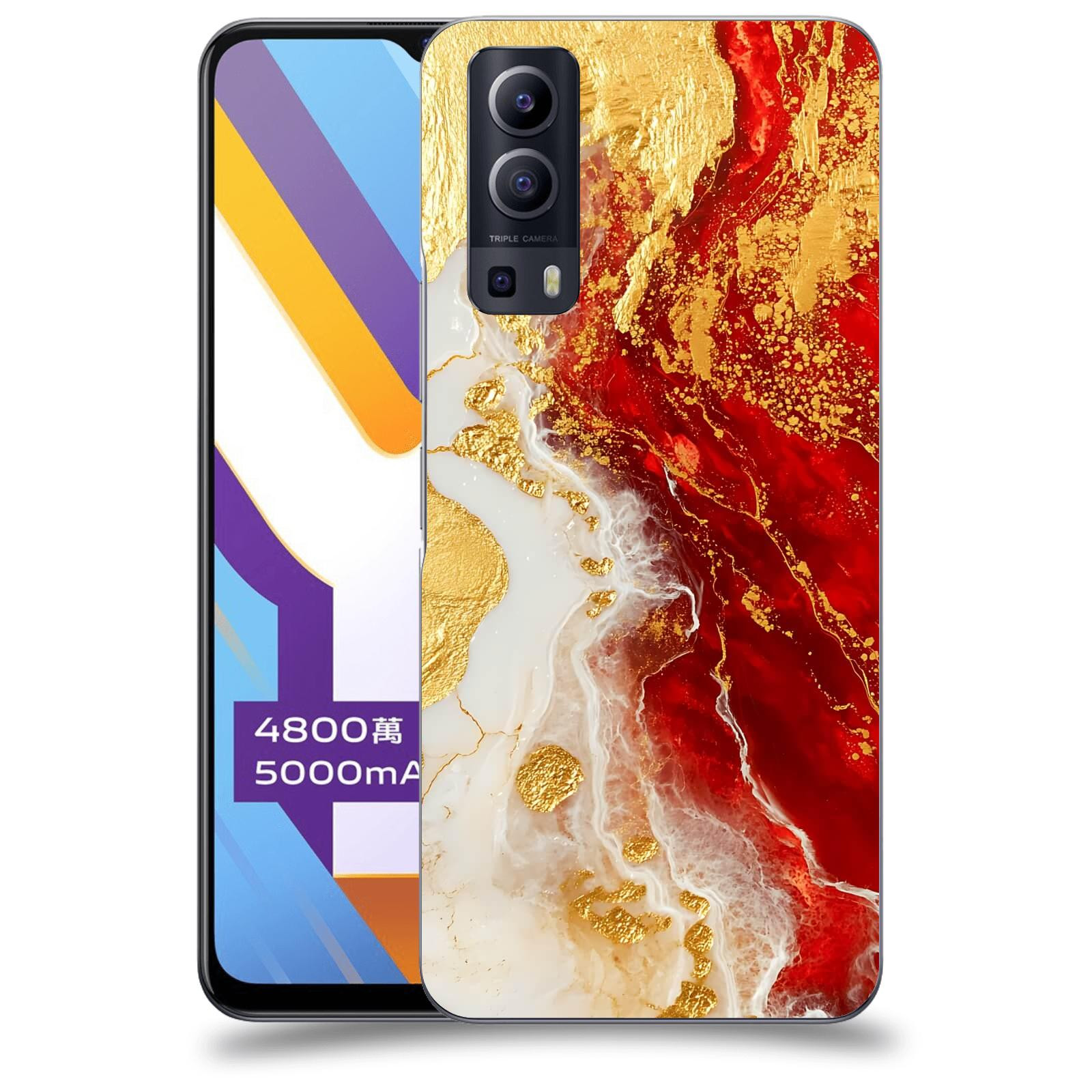ACOVER Kryt na mobil Vivo Y52 5G - Golden Blood III