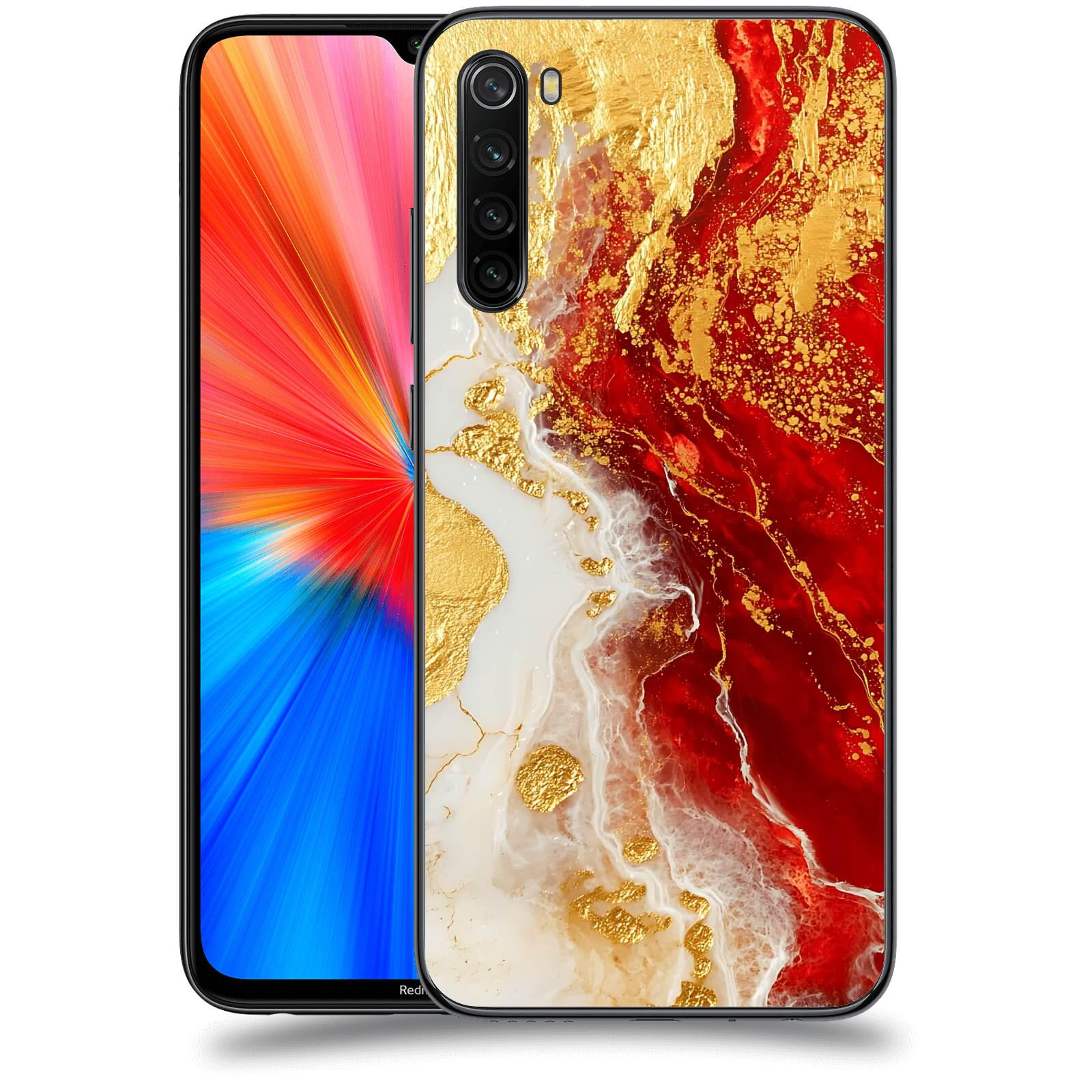 ACOVER Kryt na mobil Xiaomi Redmi Note 8 - Golden Blood III