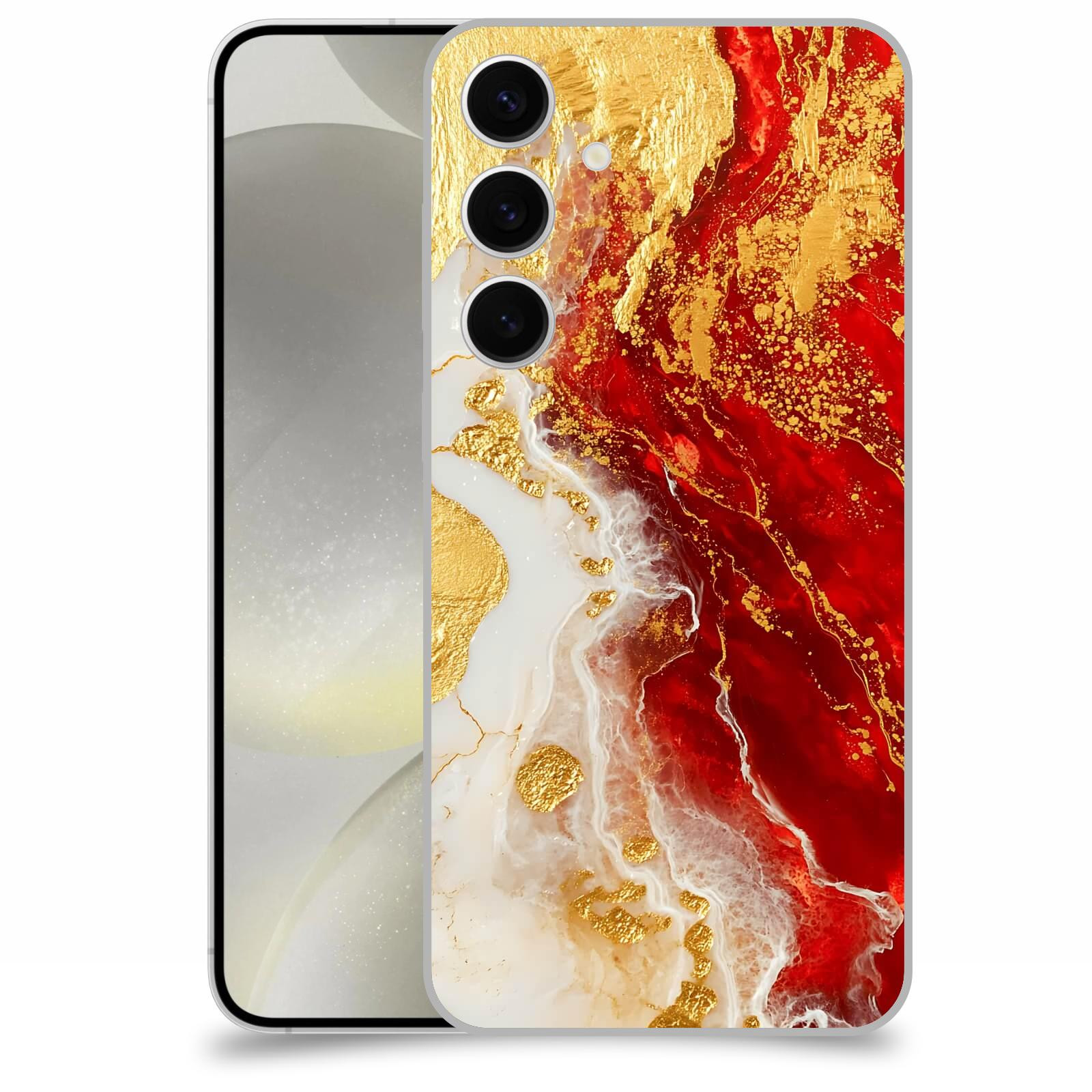 ACOVER Kryt na mobil Samsung Galaxy S24+ - Golden Blood III