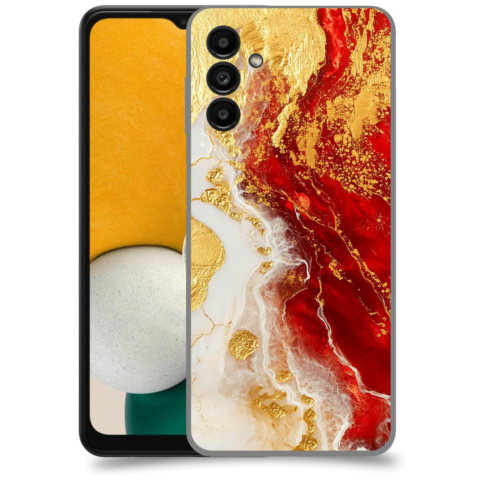 ACOVER Kryt na mobil Samsung Galaxy A13 5G A136B - Golden Blood III
