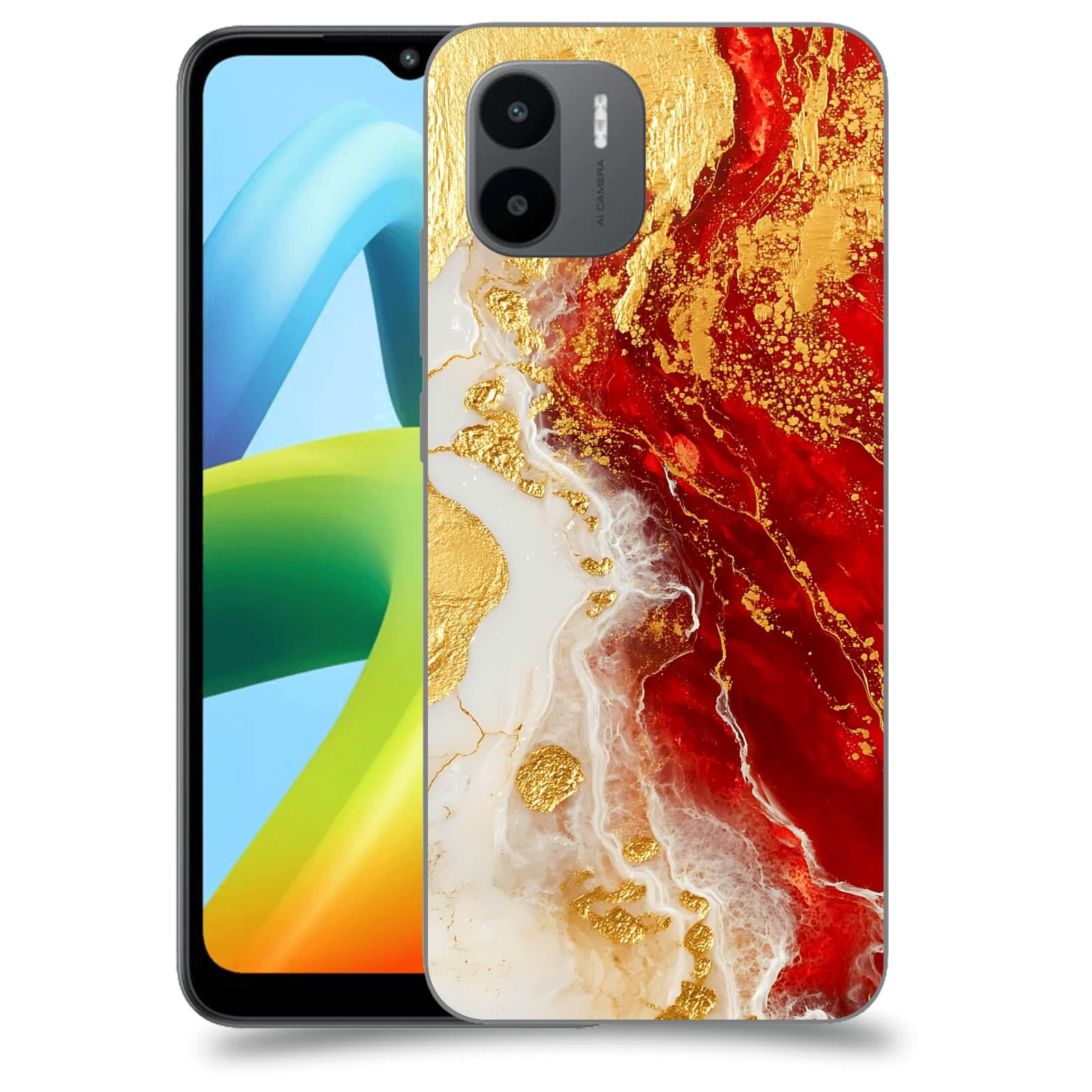 ACOVER Kryt na mobil Xiaomi Redmi A1+ - Golden Blood III