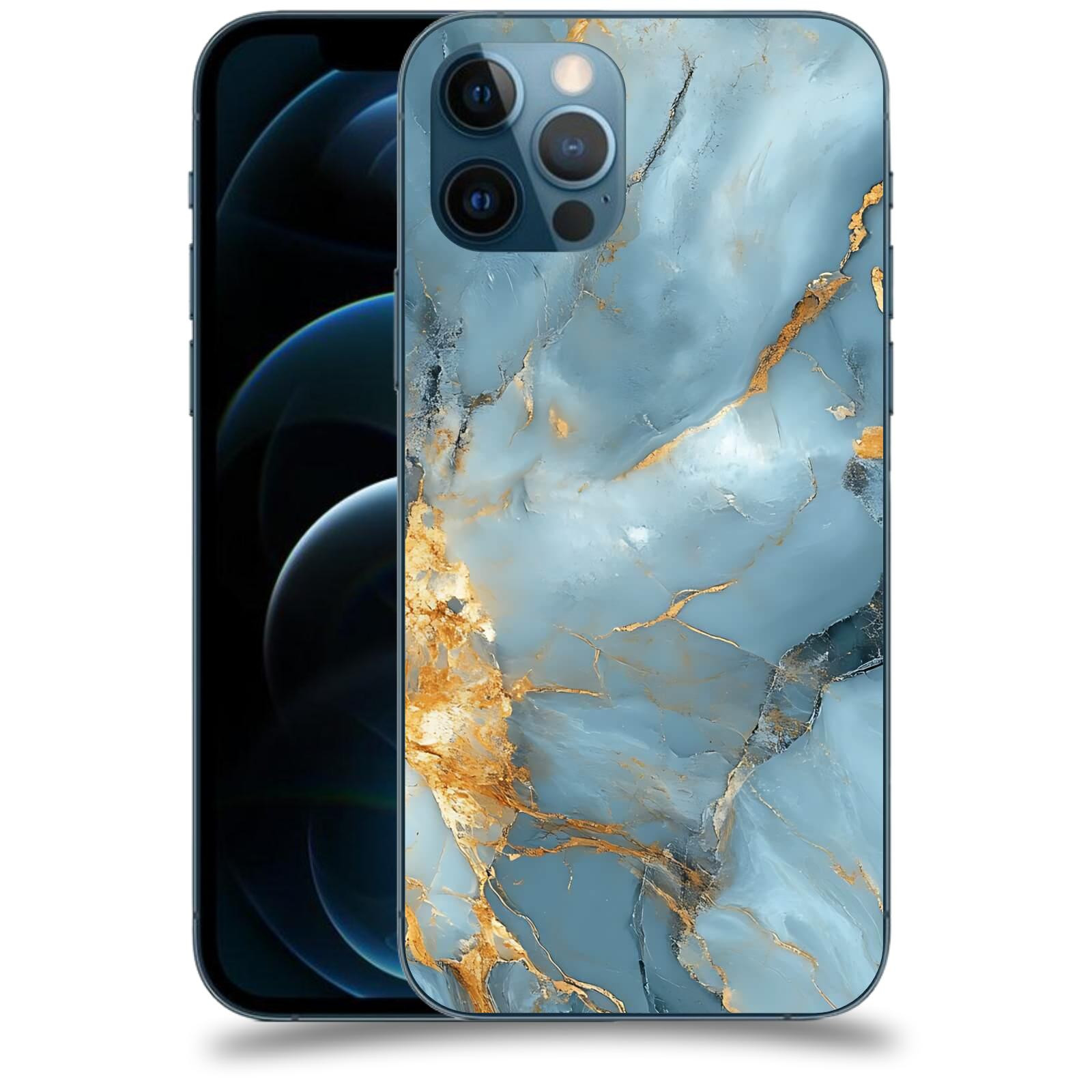 ACOVER Kryt na mobil Apple iPhone 12 Pro - Ice Marble I