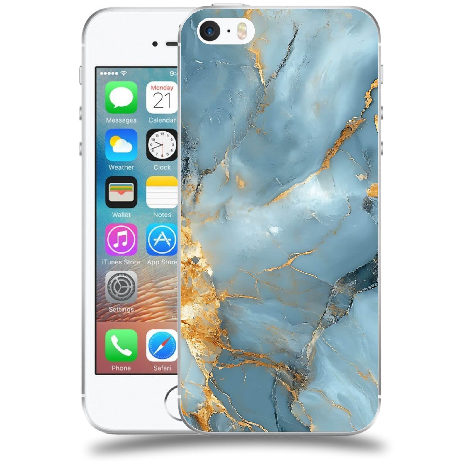 ACOVER Kryt na mobil Apple iPhone 5/5S/SE - Ice Marble I