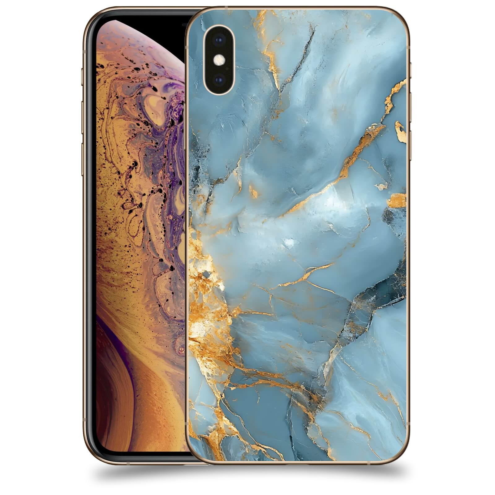 ACOVER Kryt na mobil Apple iPhone XS Max - Ice Marble I