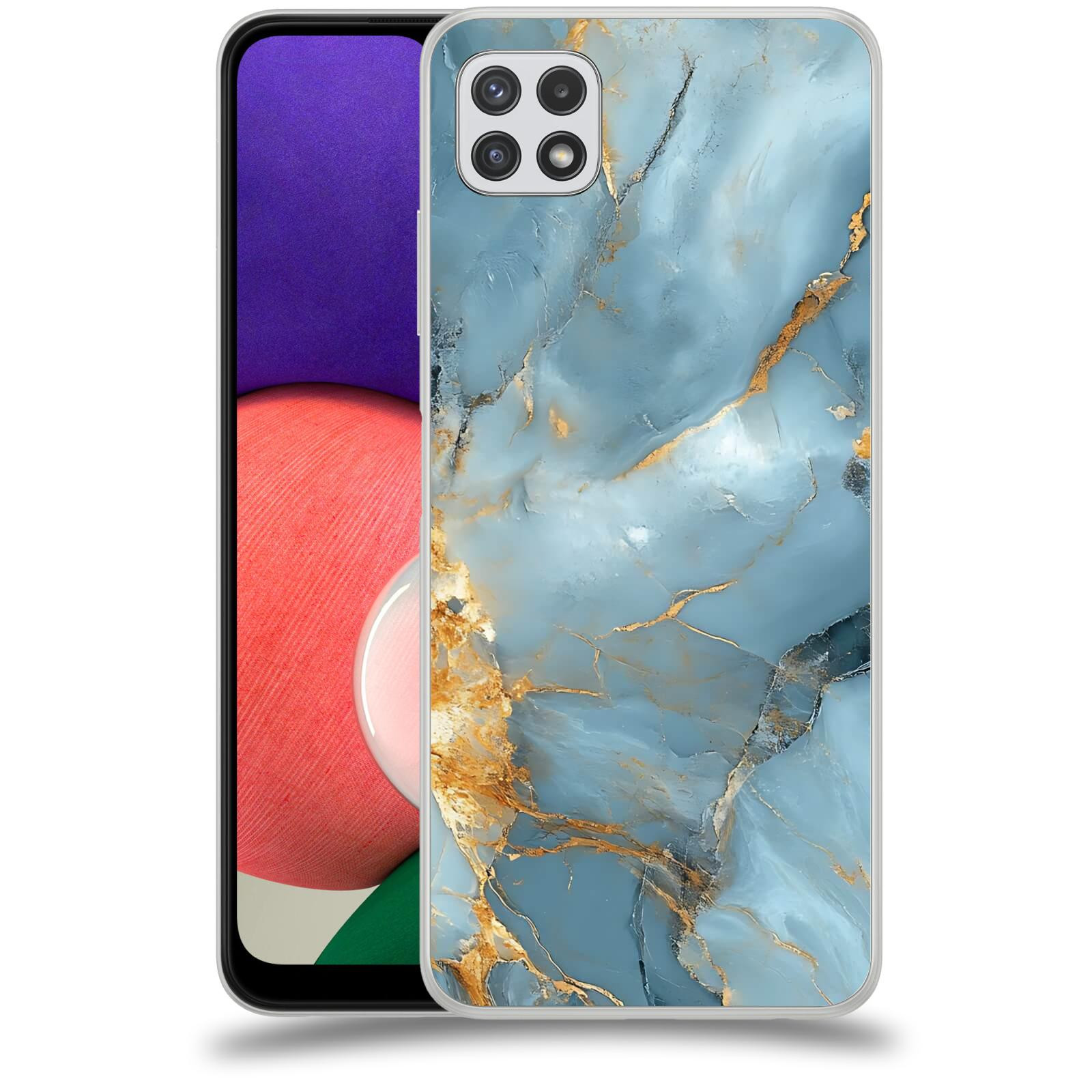 ACOVER Kryt na mobil Samsung Galaxy A22 A225F - Ice Marble I
