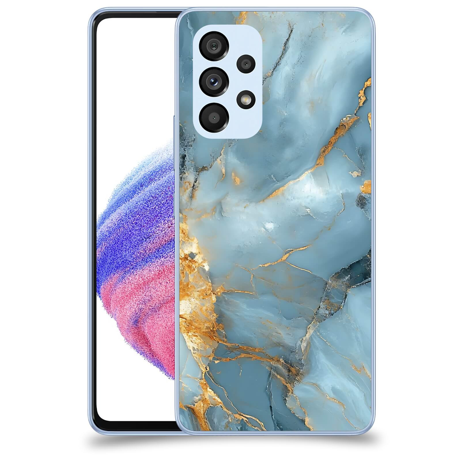 ACOVER Kryt na mobil Samsung Galaxy A32 5G A326B - Ice Marble I