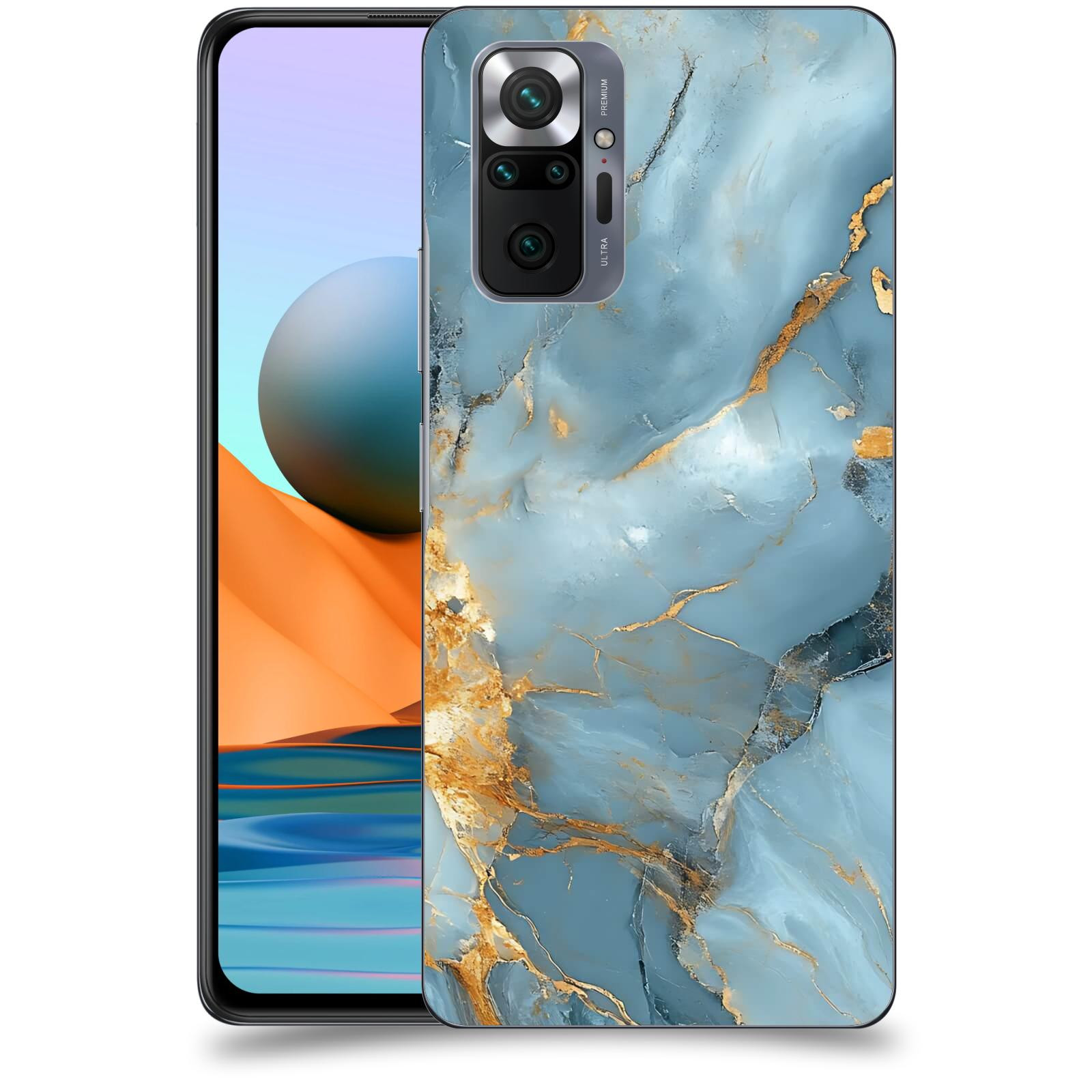 ACOVER Kryt na mobil Xiaomi Redmi Note 10 Pro - Ice Marble I