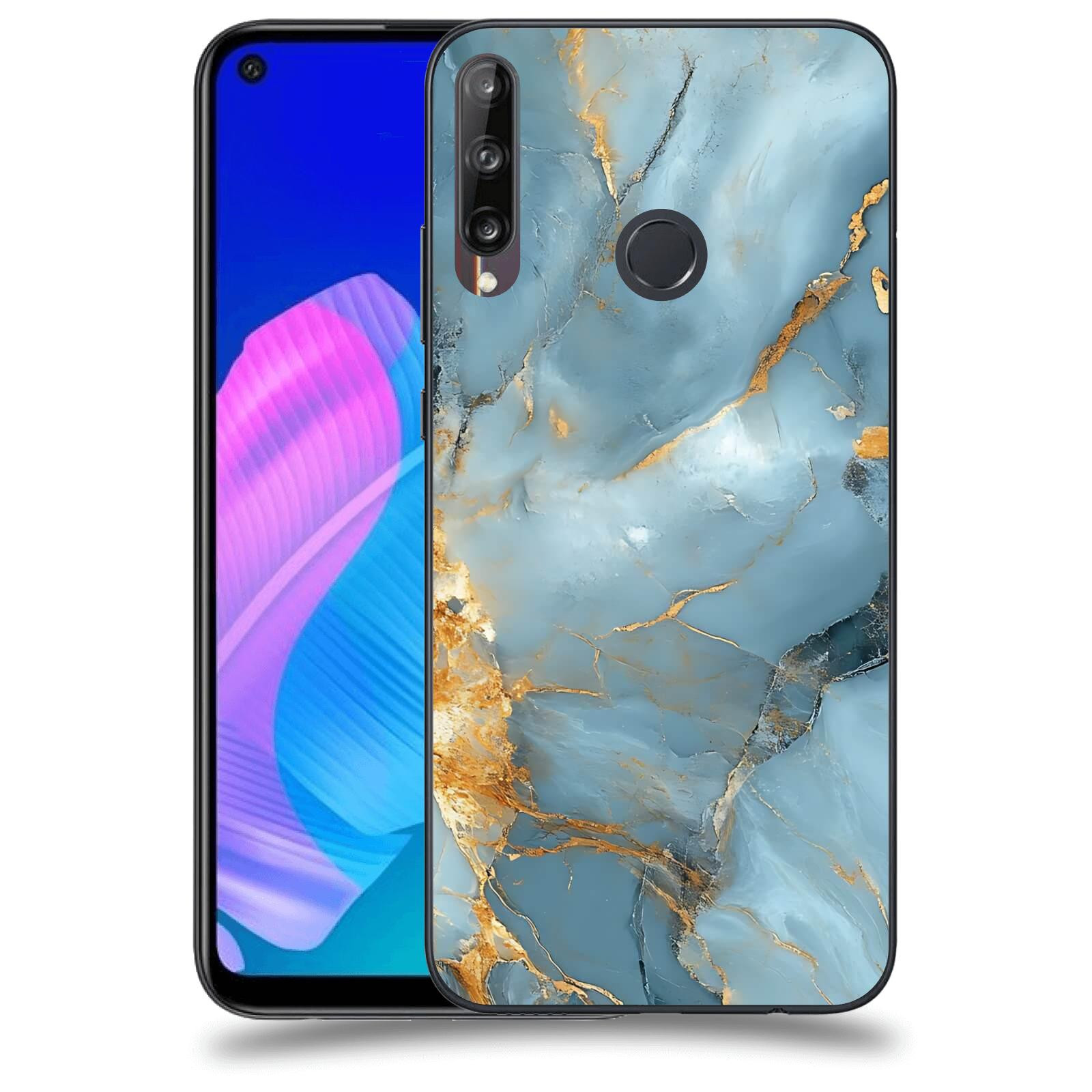 ACOVER Kryt na mobil Huawei P40 Lite E - Ice Marble I