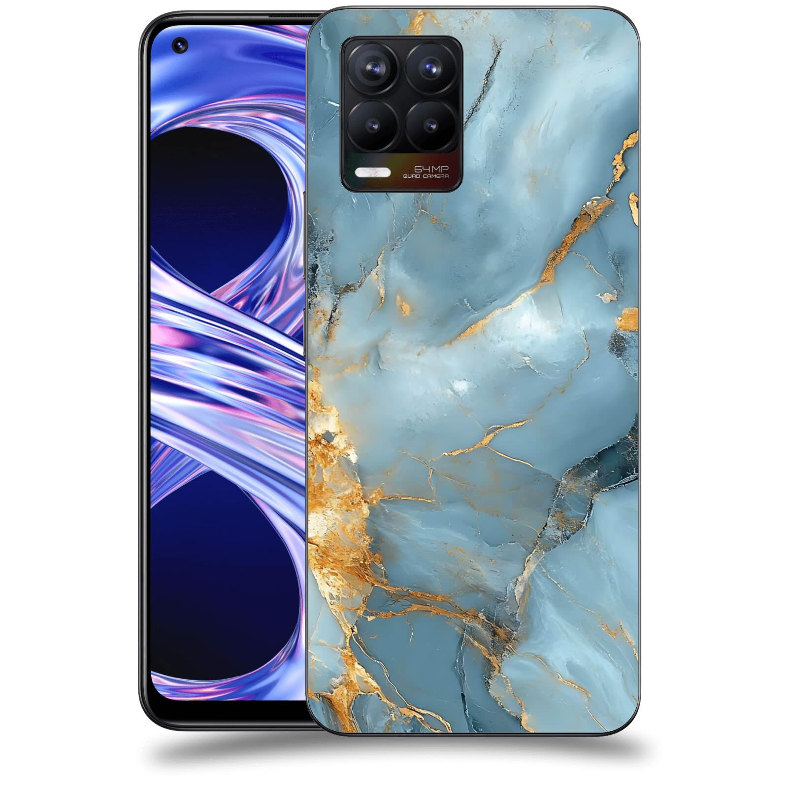ACOVER Kryt na mobil Realme 8 - Ice Marble I