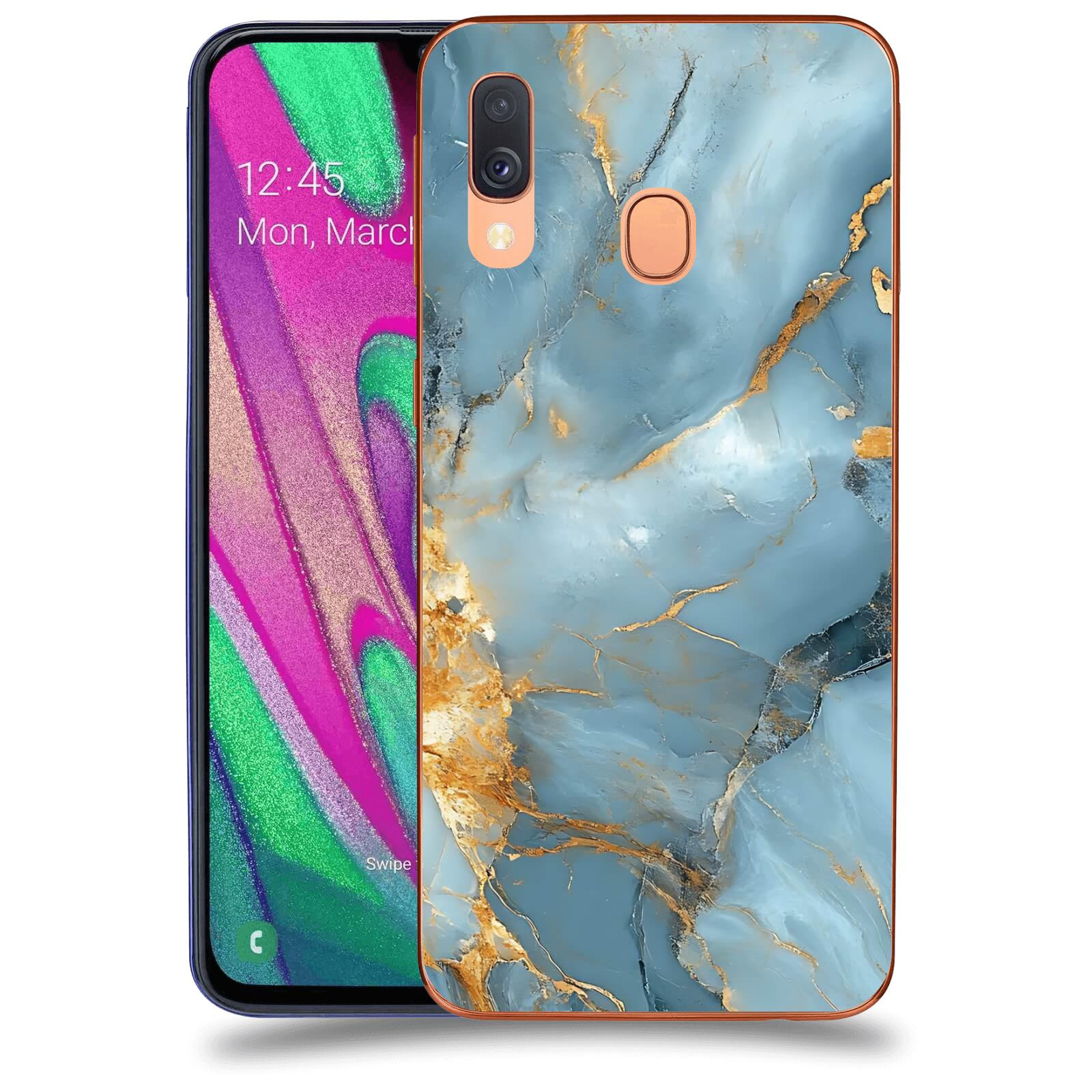 ACOVER Kryt na mobil Samsung Galaxy A40 A405F - Ice Marble I