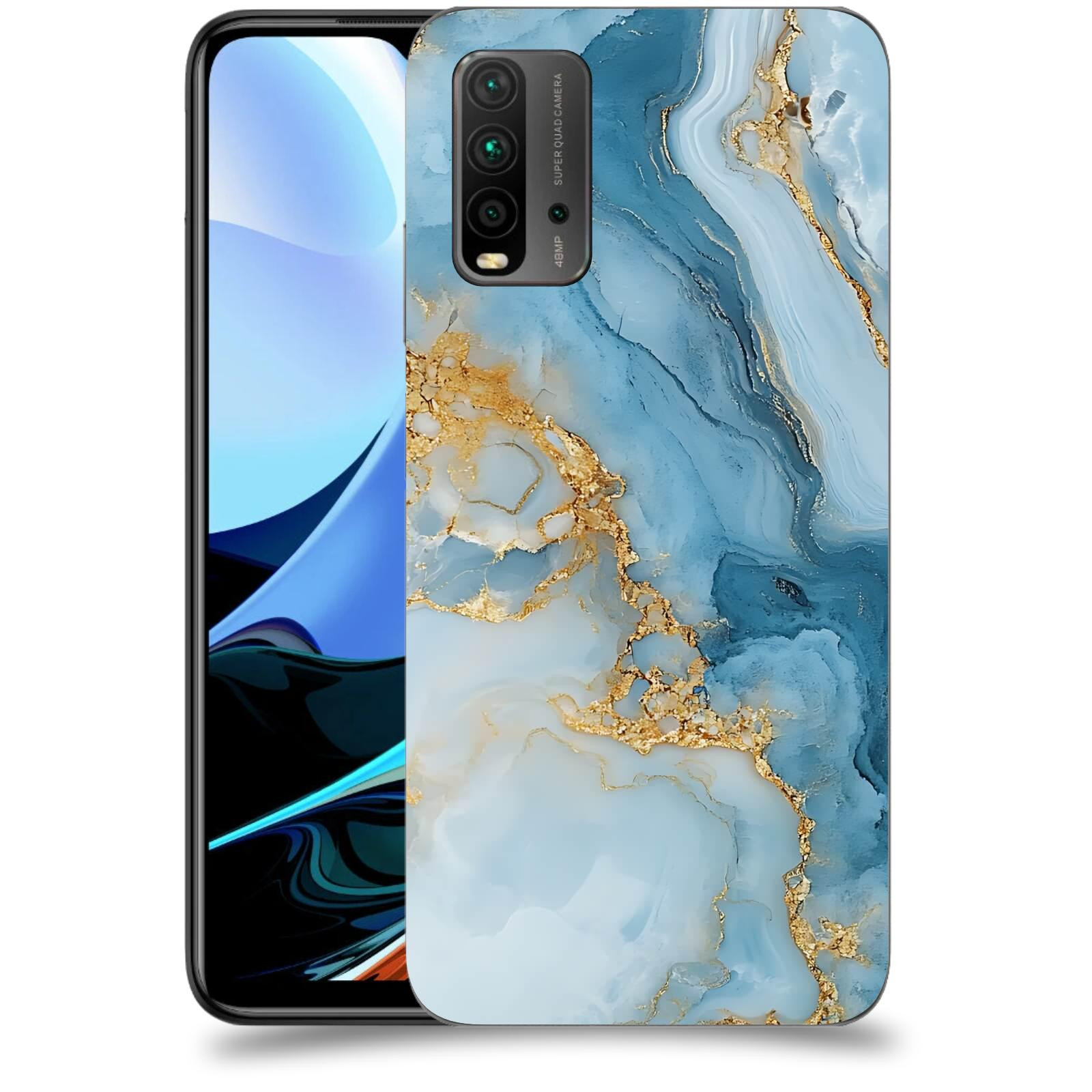 ACOVER Kryt na mobil Xiaomi Redmi 9T - Ice Marble II