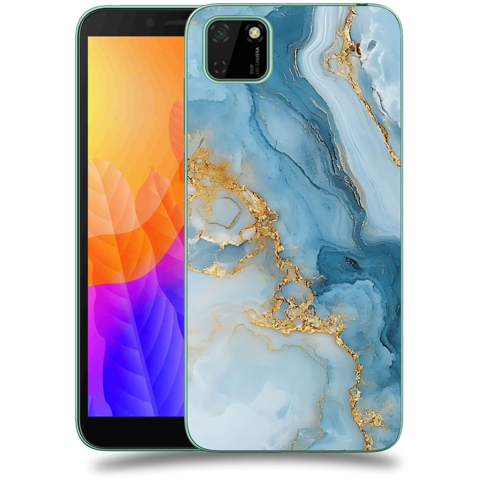 ACOVER Kryt na mobil Huawei Y5P - Ice Marble II
