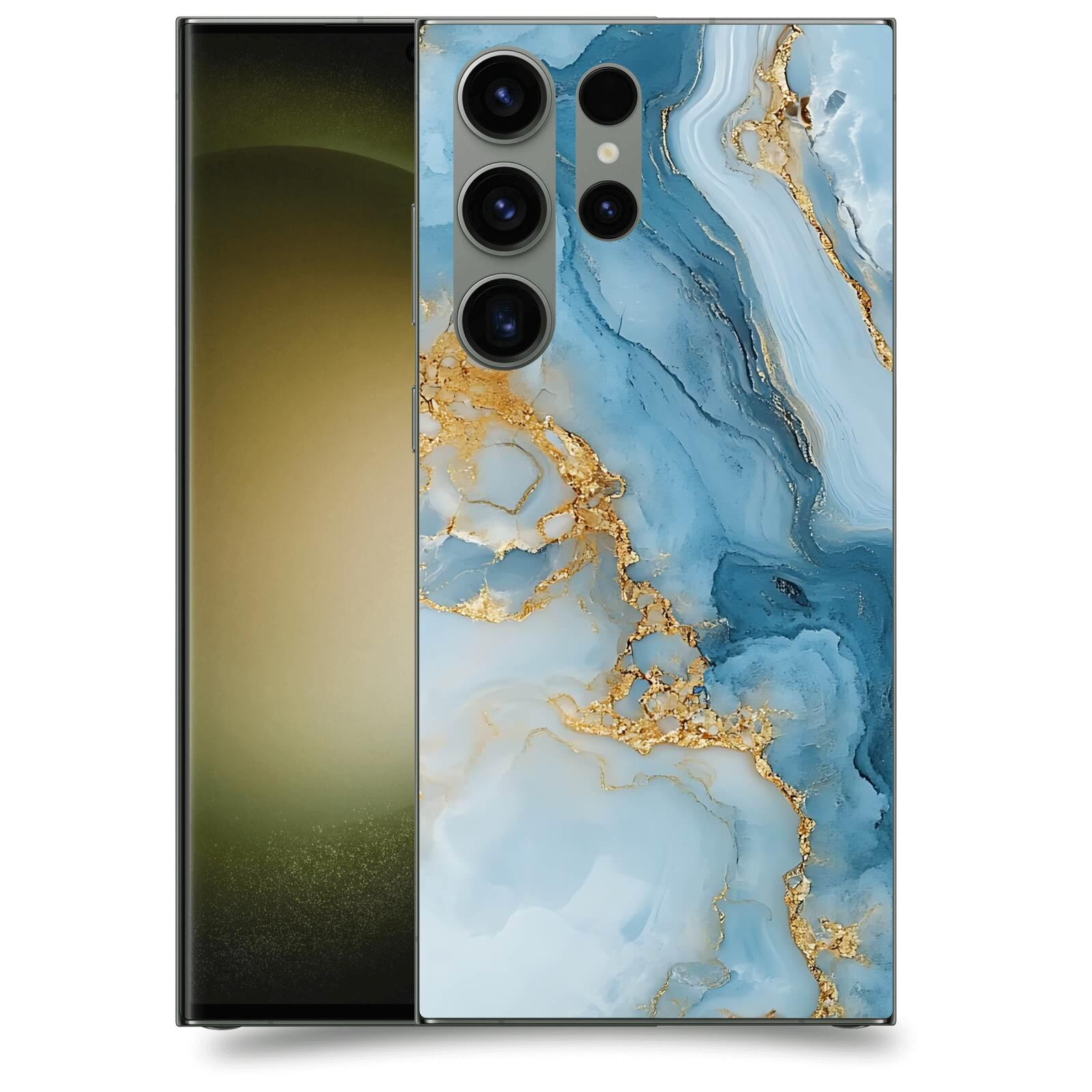 ACOVER Kryt na mobil Samsung Galaxy S23 Ultra 5G - Ice Marble II