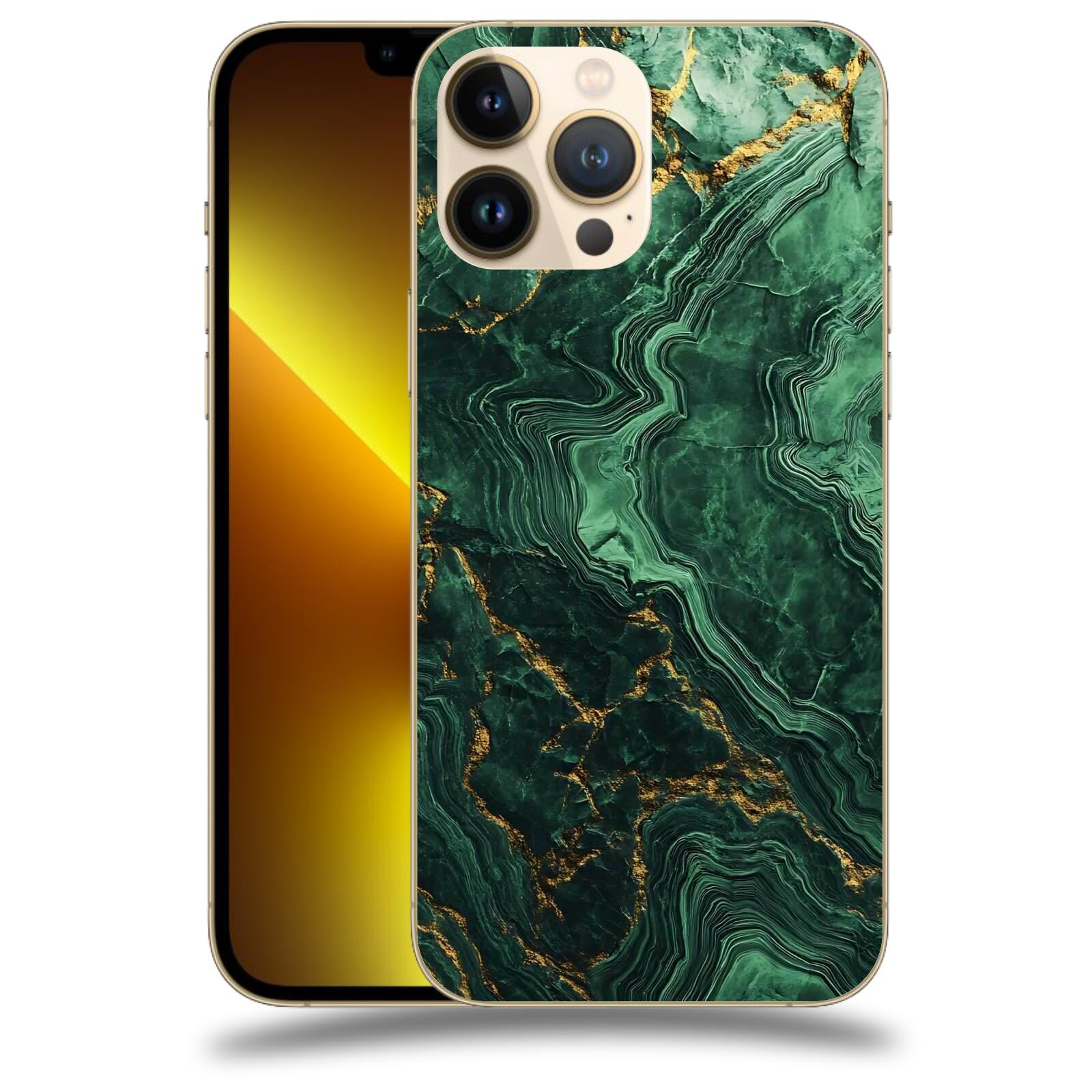 ACOVER Kryt na mobil Apple iPhone 13 Pro - Golden Moss I