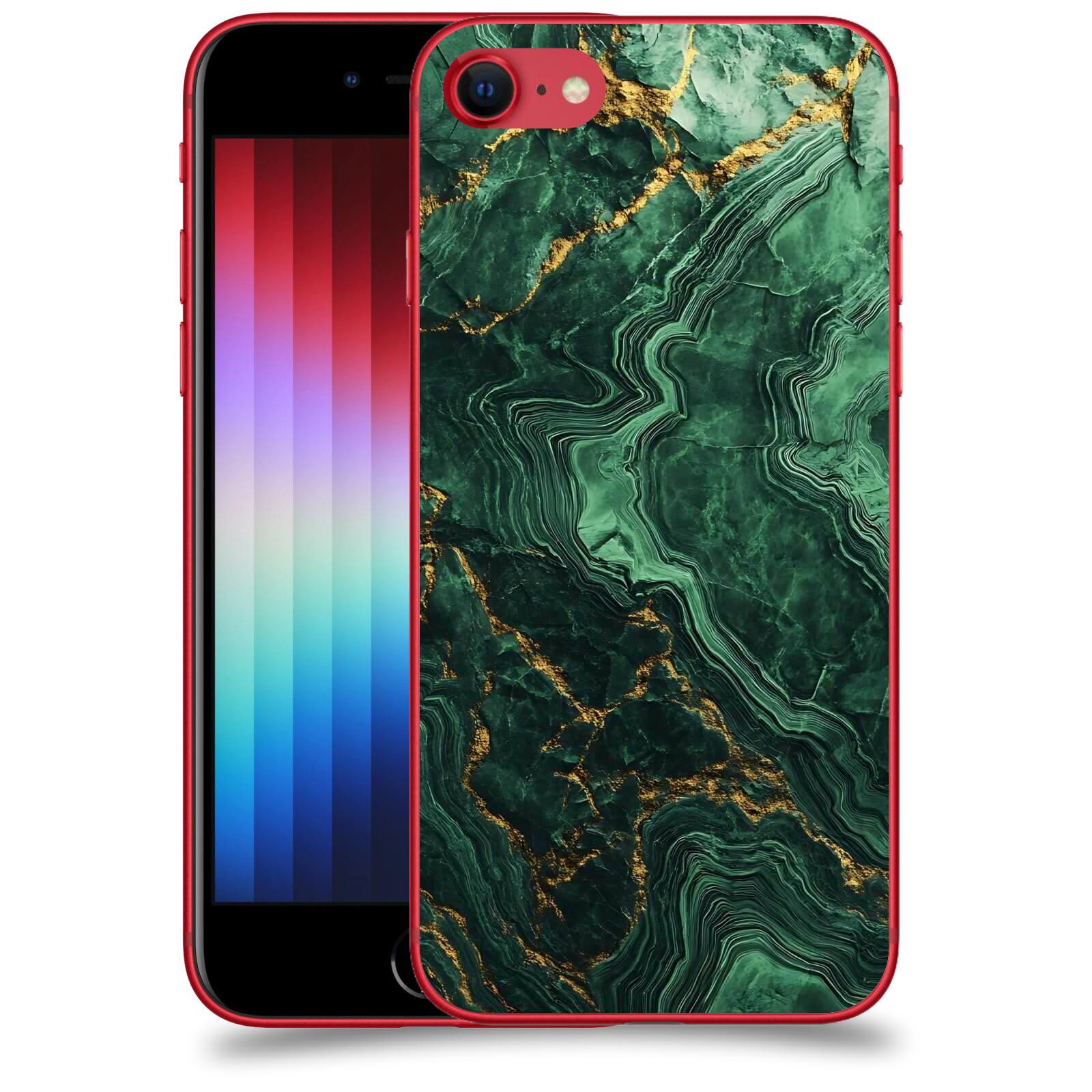 ACOVER Kryt na mobil Apple iPhone SE 2022 - Golden Moss I