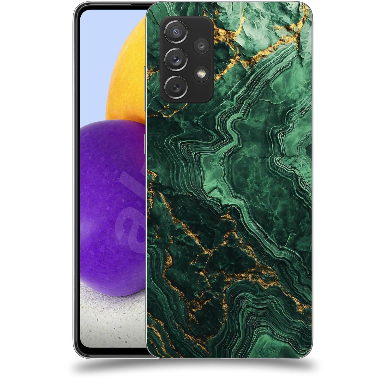 ACOVER Kryt na mobil Samsung Galaxy A72 A725F - Golden Moss I