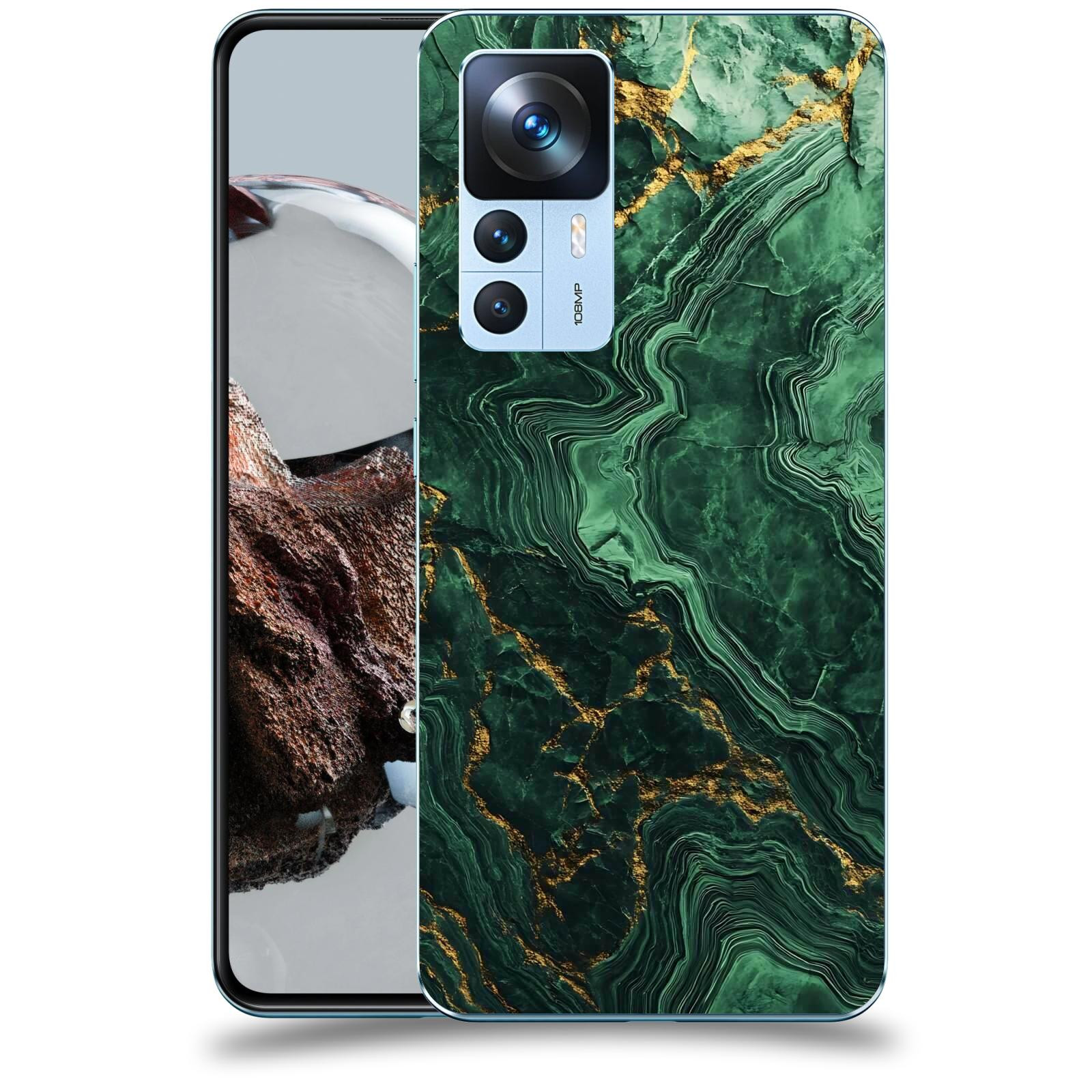 ACOVER Kryt na mobil Xiaomi 12T - Golden Moss I