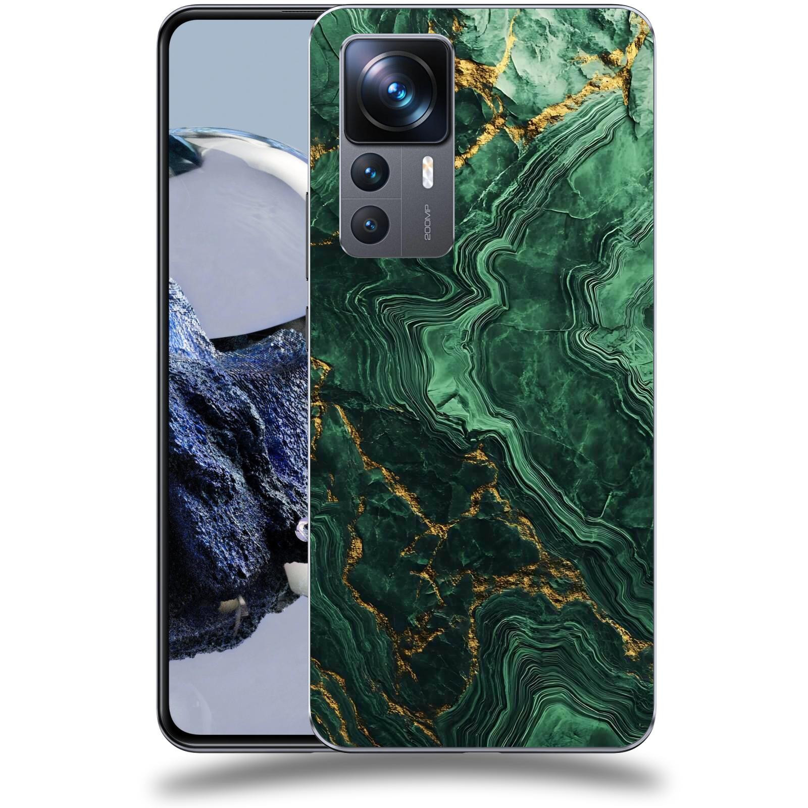 ACOVER Kryt na mobil Xiaomi 12T Pro - Golden Moss I