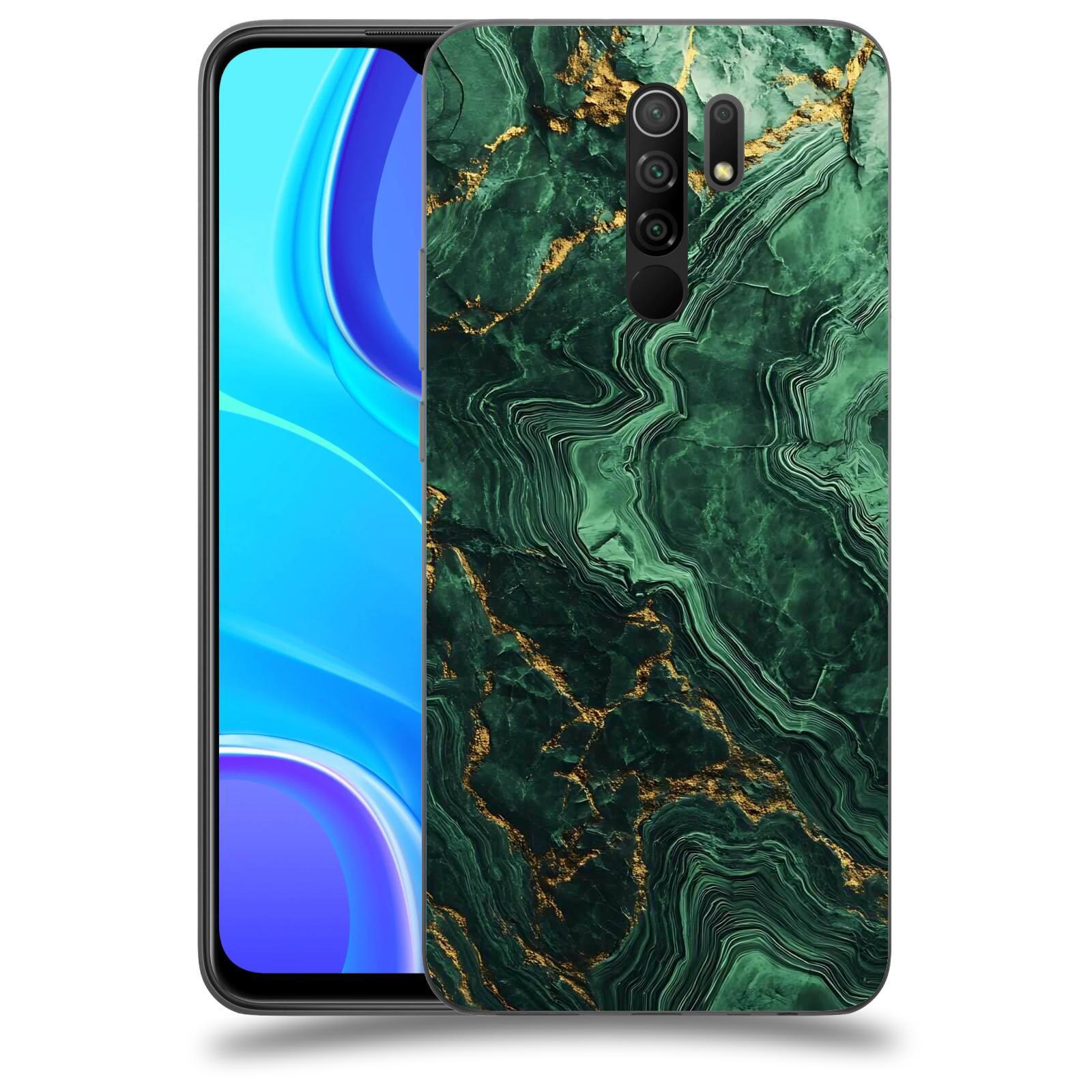 ACOVER Kryt na mobil Xiaomi Redmi 9 - Golden Moss I