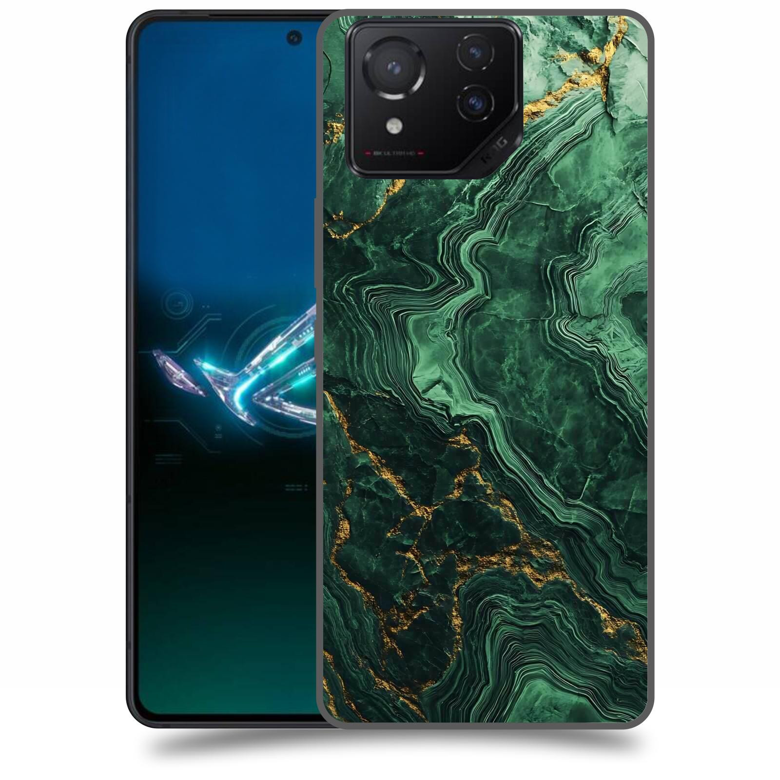 ACOVER Kryt na mobil Asus ROG Phone 8 - Golden Moss I