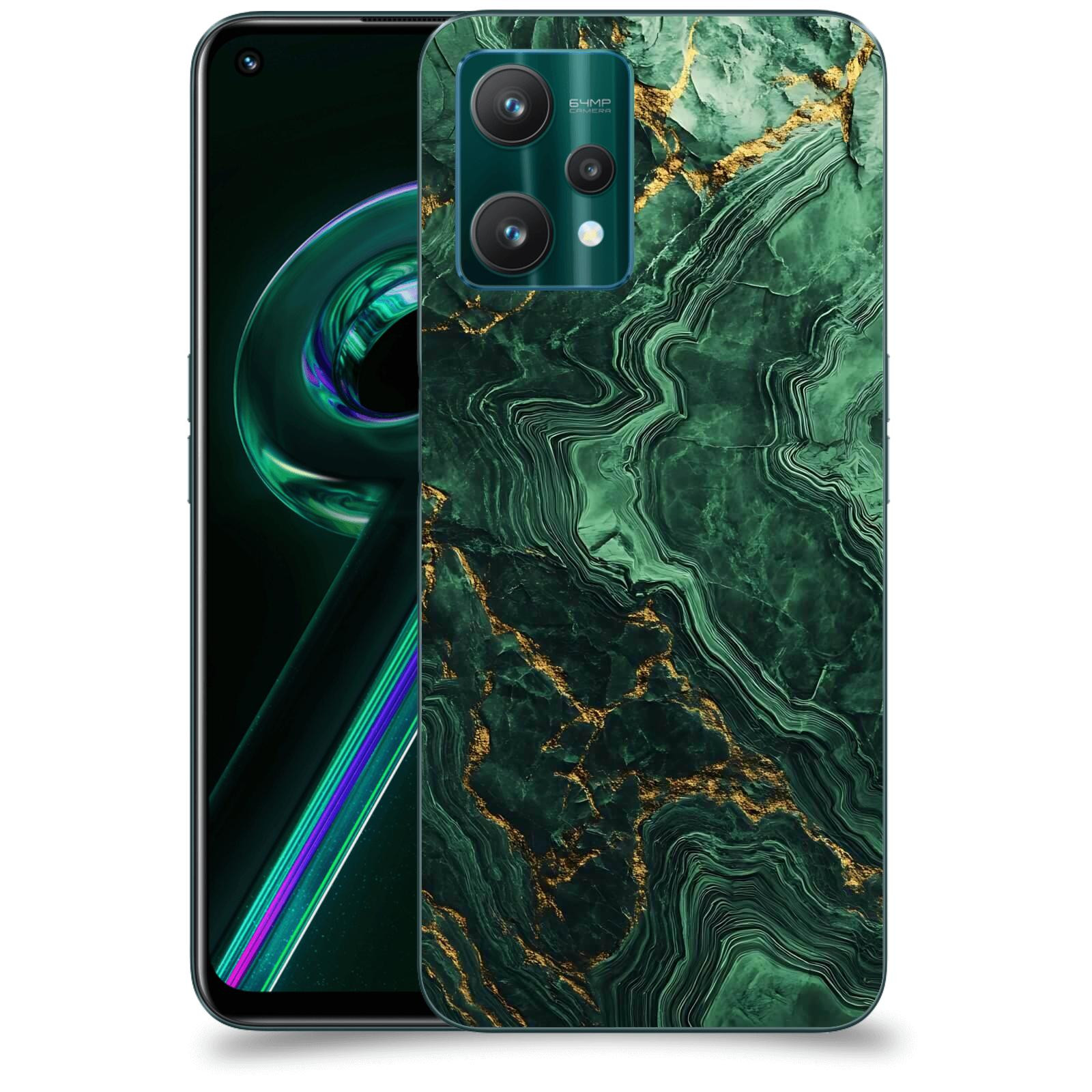 ACOVER Kryt na mobil Realme 9 Pro 5G - Golden Moss I