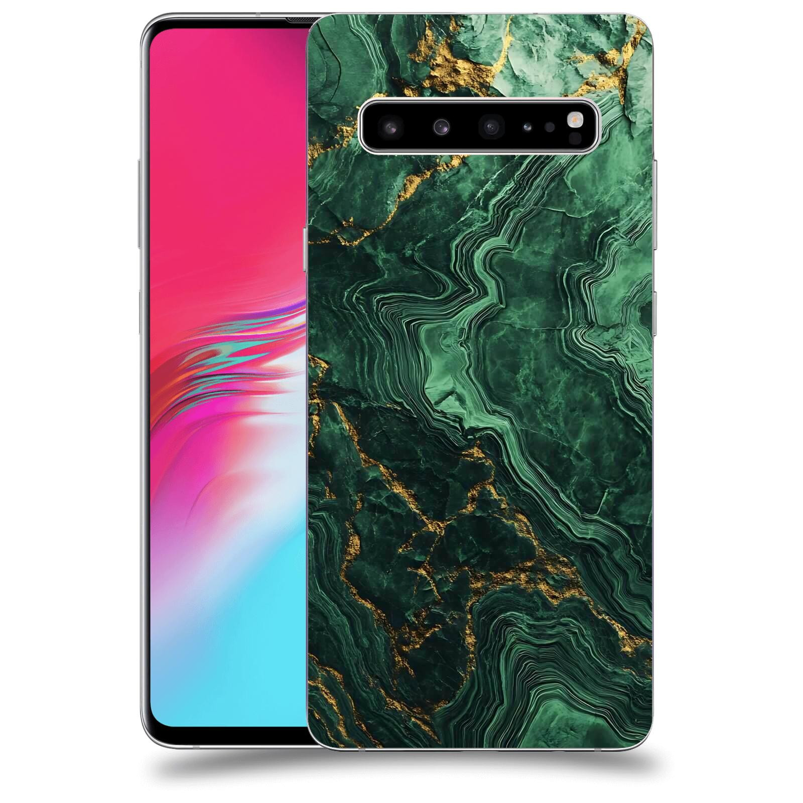 ACOVER Kryt na mobil Samsung Galaxy S10 G973 - Golden Moss I