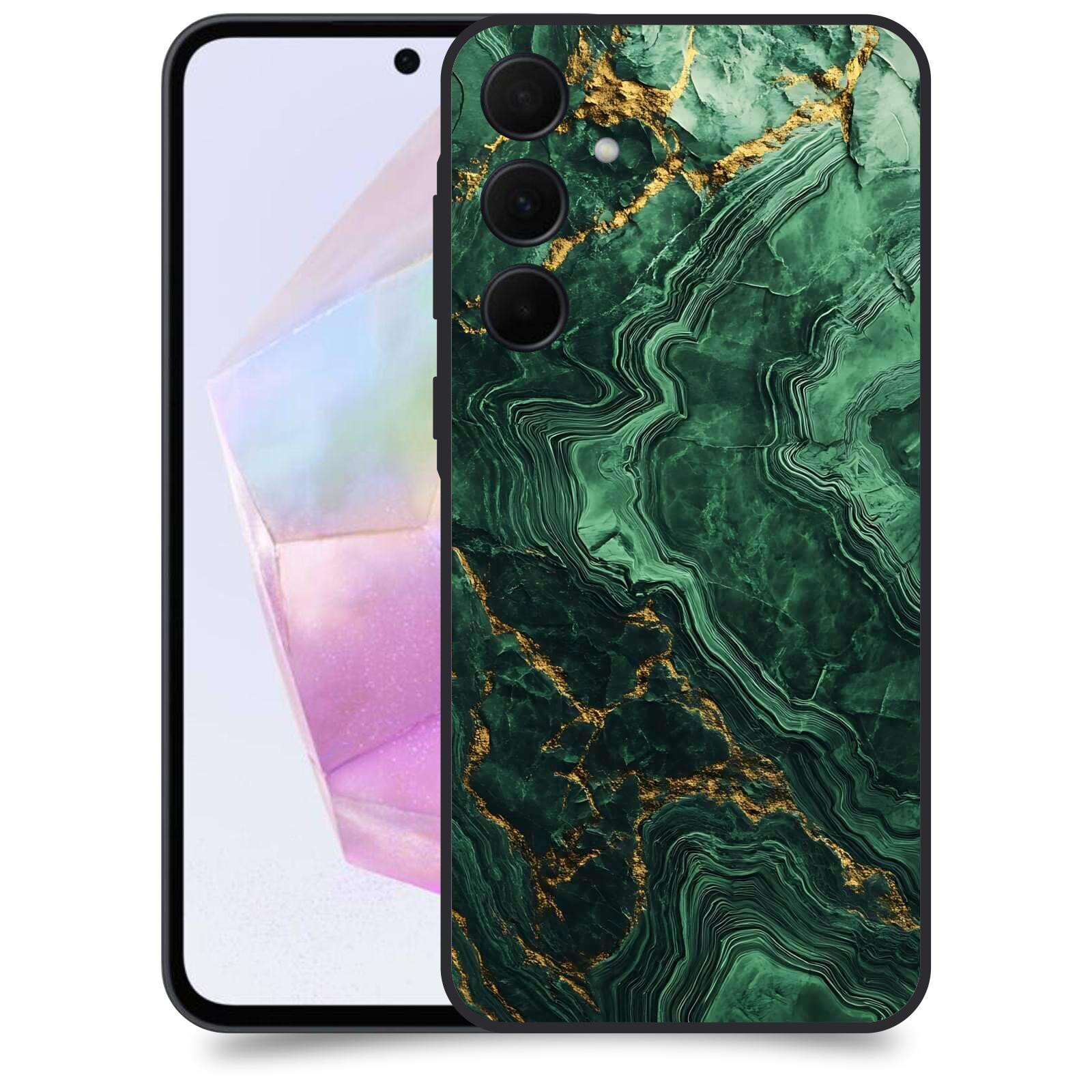 ACOVER Kryt na mobil Samsung Galaxy A35 5G - Golden Moss I