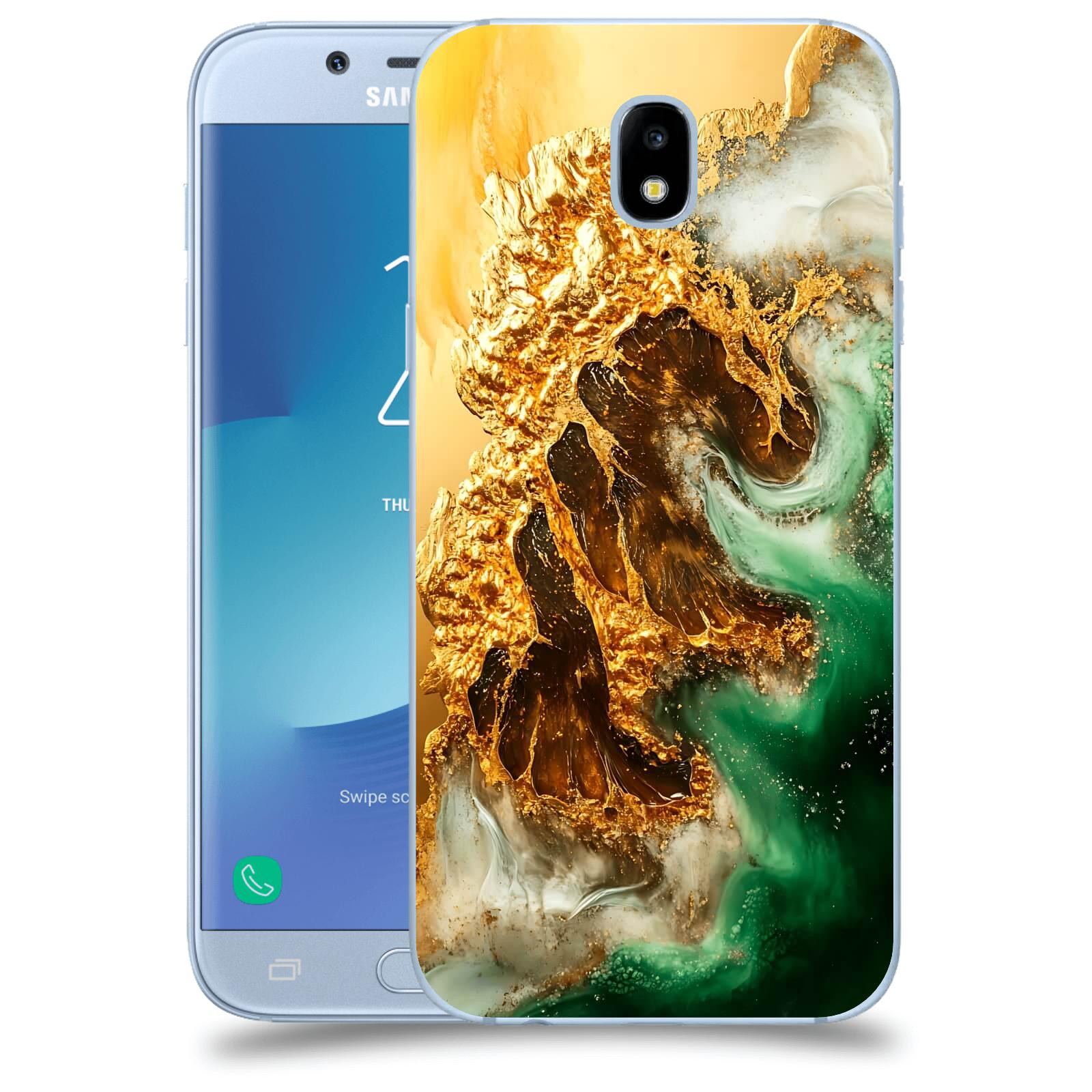 ACOVER Kryt na mobil Samsung Galaxy J5 2017 J530F - Golden Moss II