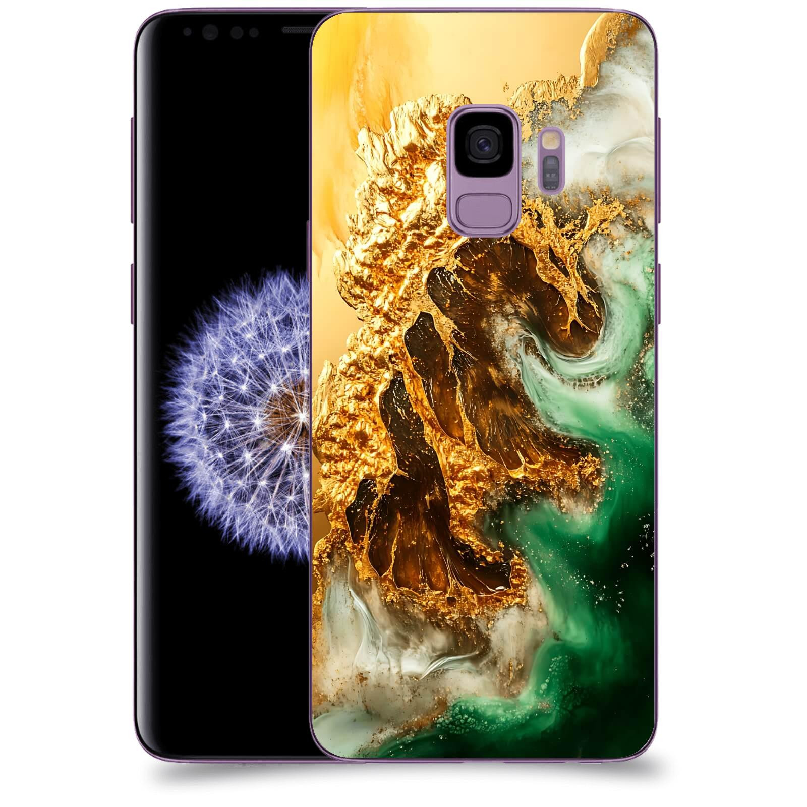 ACOVER Kryt na mobil Samsung Galaxy S9 G960F - Golden Moss II