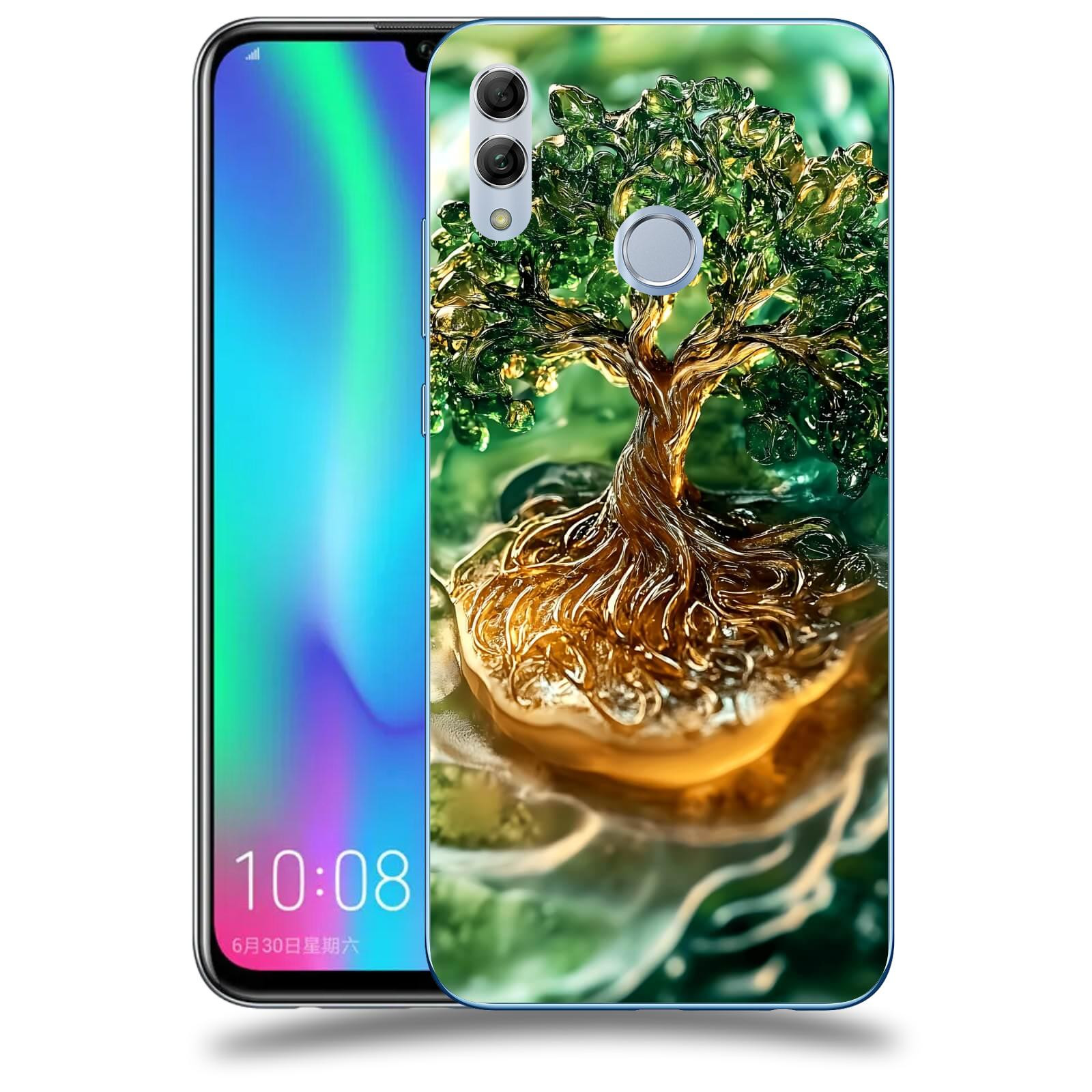 ACOVER Kryt na mobil Honor 10 Lite - Golden Moss III