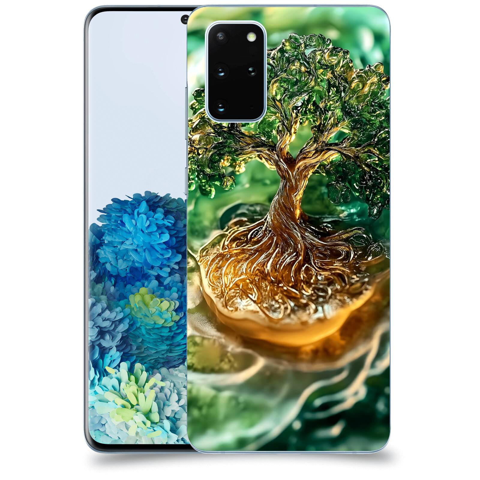 ACOVER Kryt na mobil Samsung Galaxy S20+ G985F - Golden Moss III