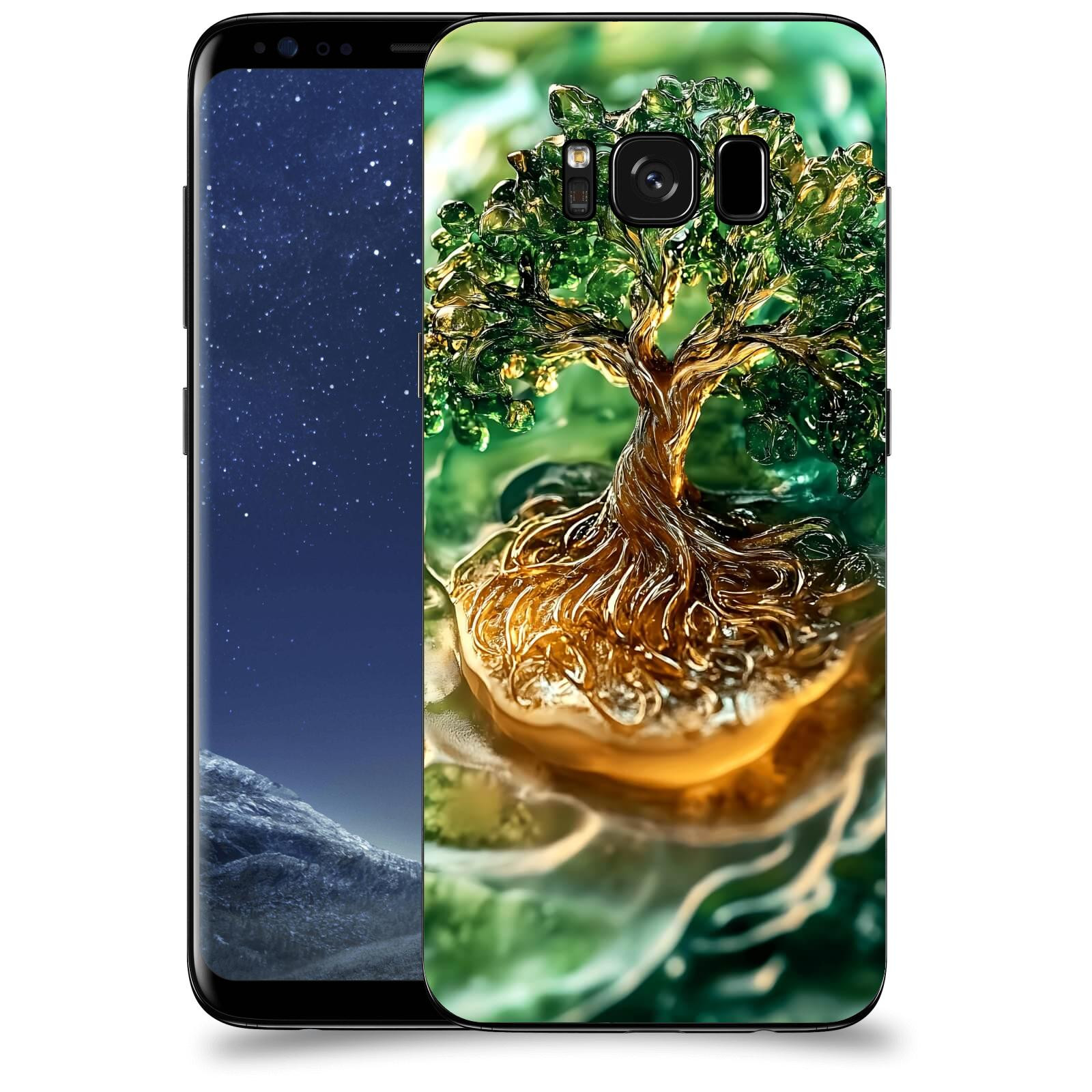 ACOVER Kryt na mobil Samsung Galaxy S8 G950F - Golden Moss III