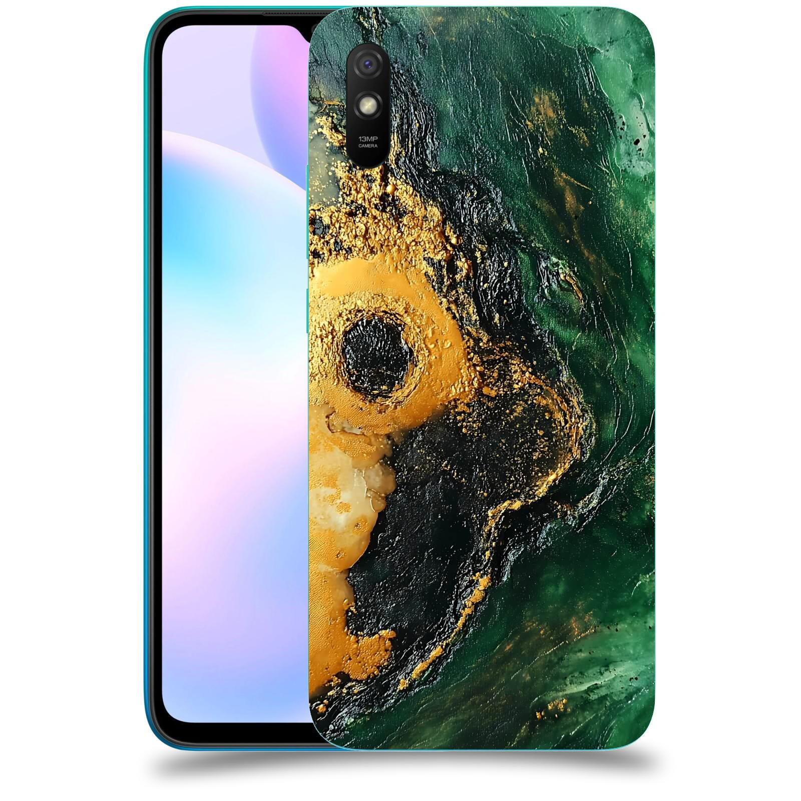ACOVER Kryt na mobil Xiaomi Redmi 9AT - Golden Moss IV