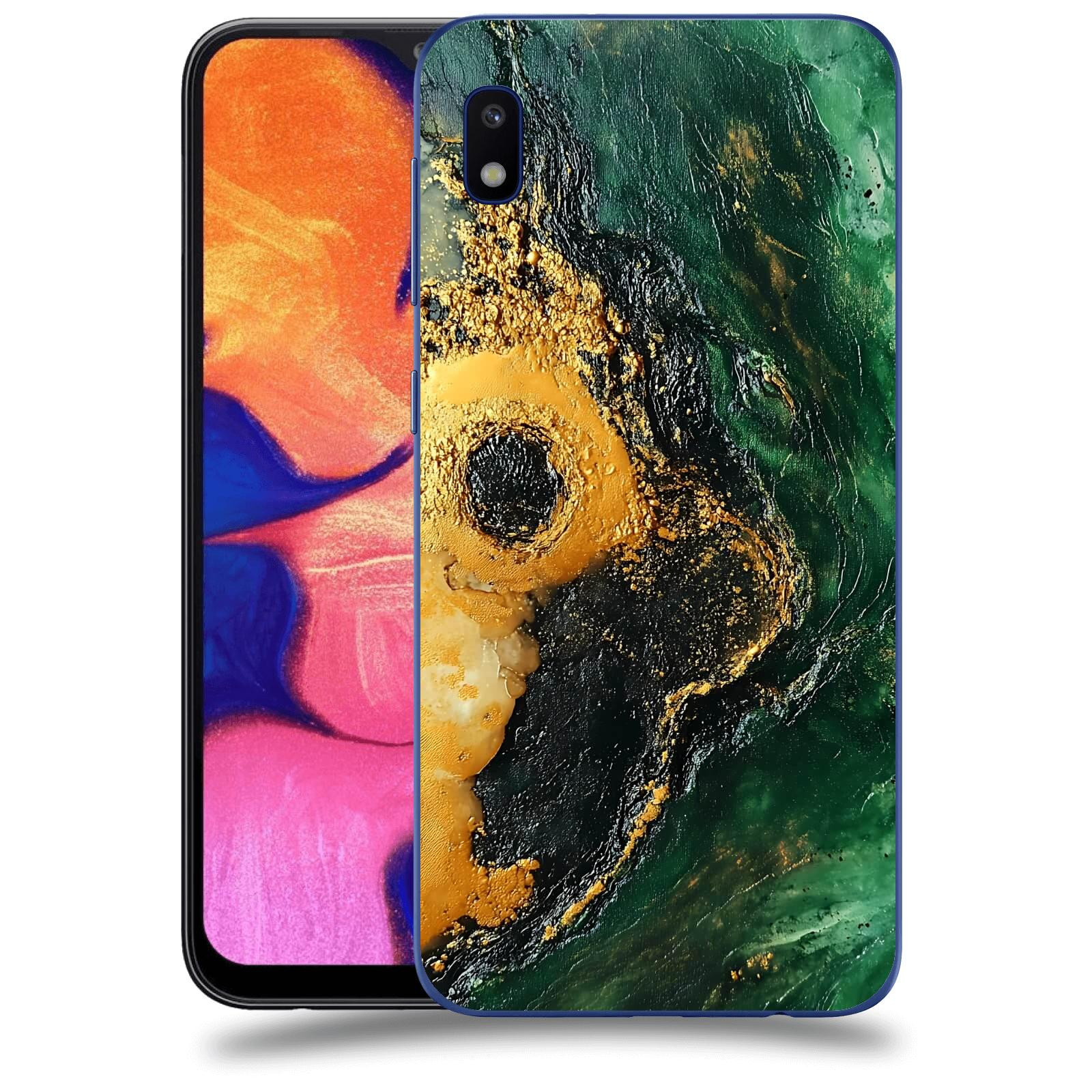ACOVER Kryt na mobil Samsung Galaxy A10 A105F - Golden Moss IV