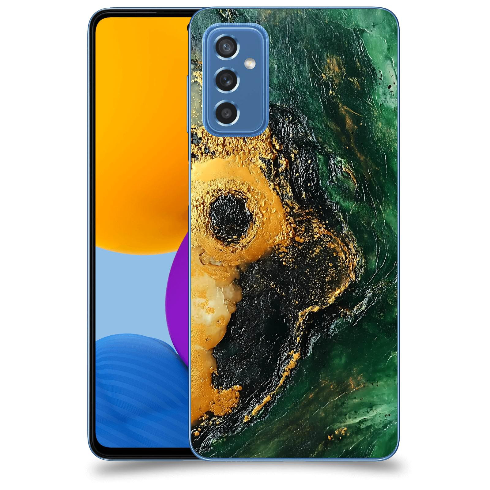 ACOVER Kryt na mobil Samsung Galaxy M52 5G - Golden Moss IV
