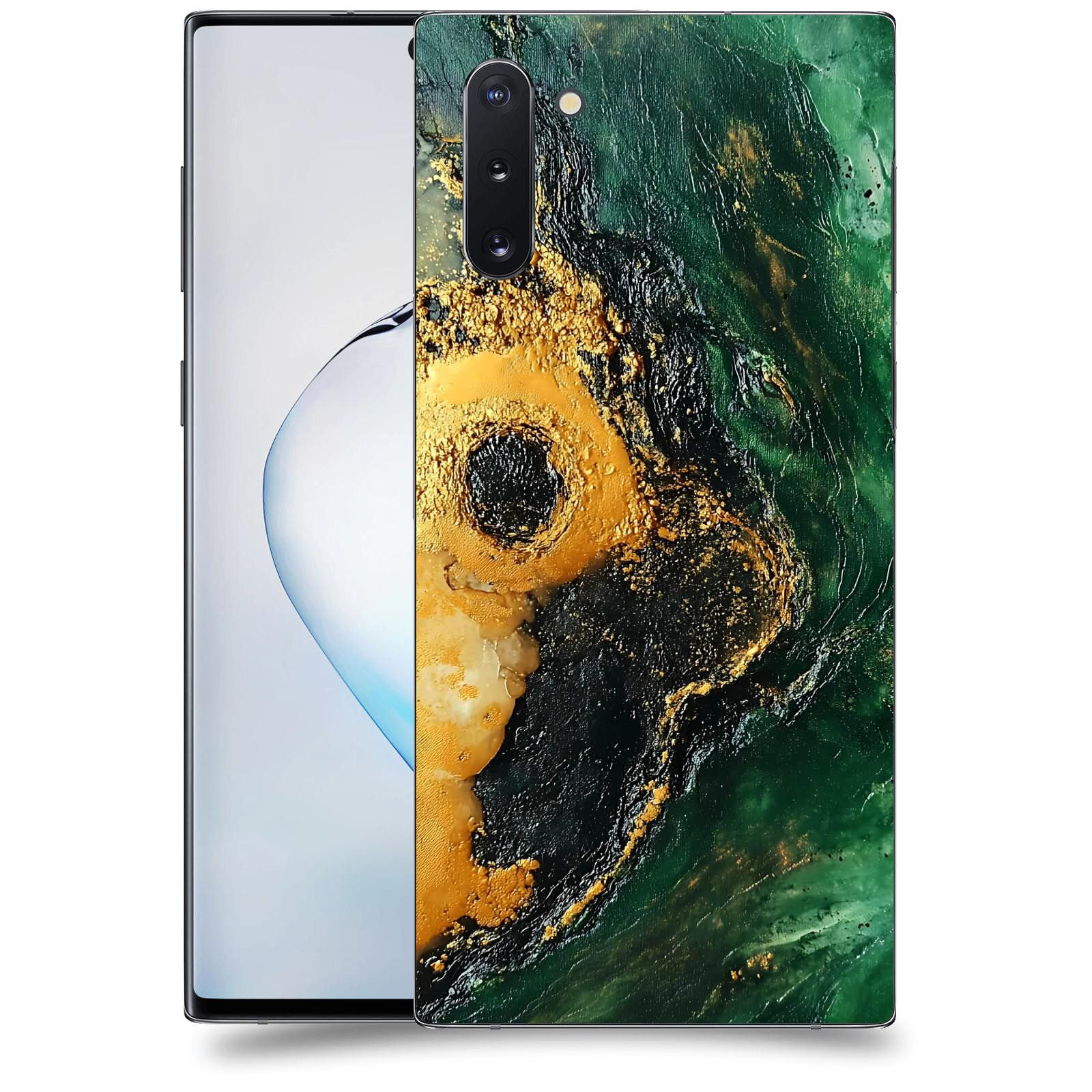 ACOVER Kryt na mobil Samsung Galaxy Note 10 N970F - Golden Moss IV