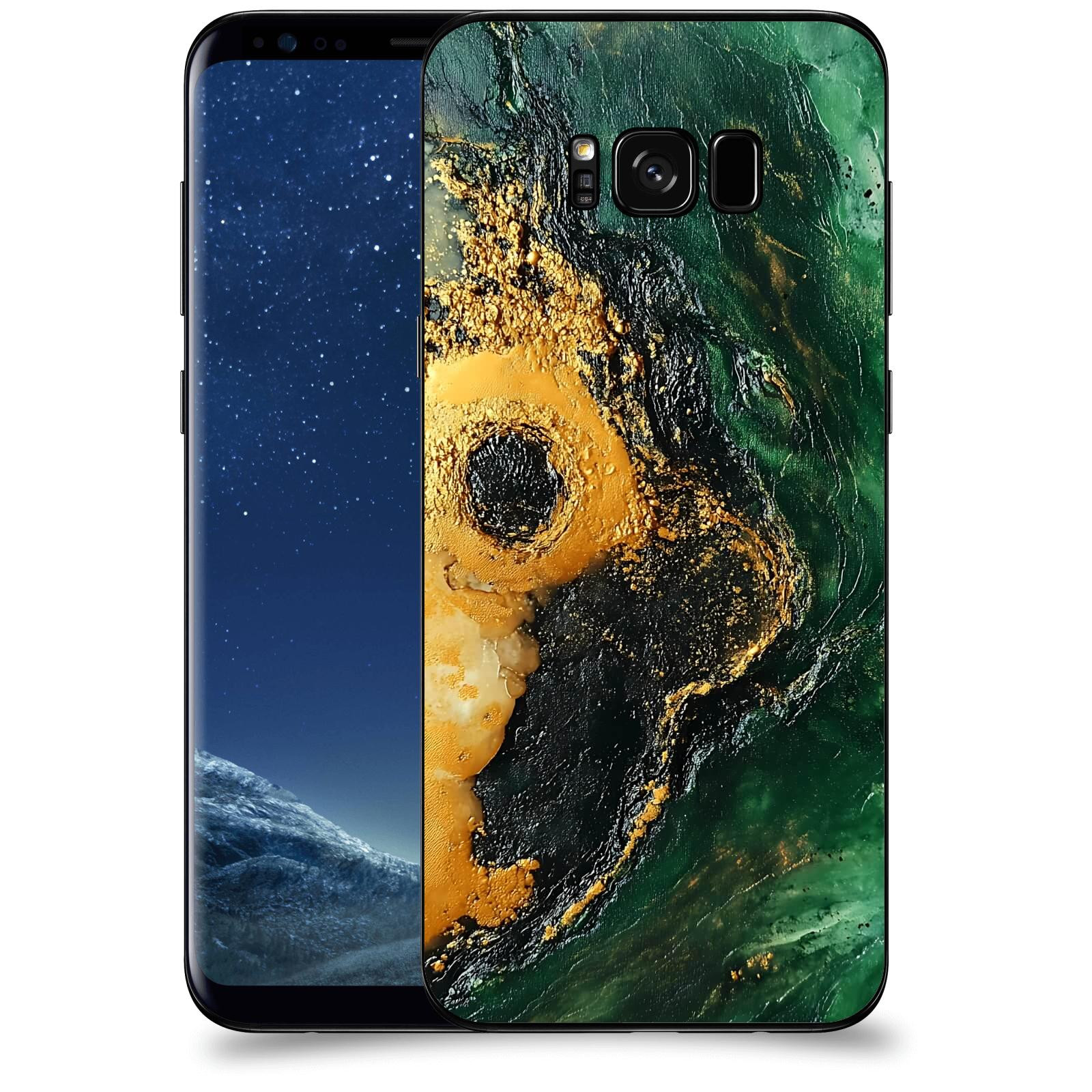 ACOVER Kryt na mobil Samsung Galaxy S8+ G955F - Golden Moss IV