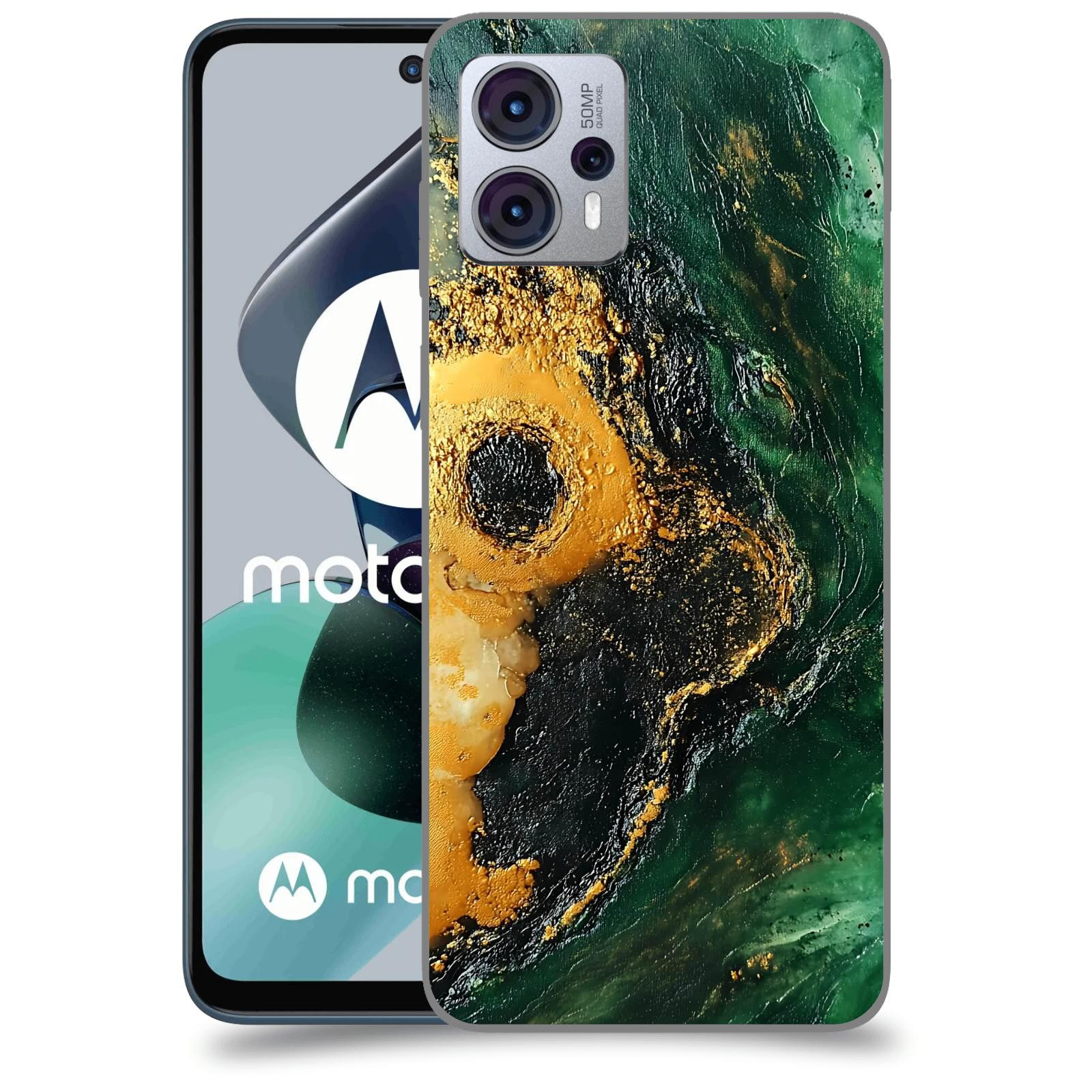 ACOVER Kryt na mobil Motorola Moto G23 - Golden Moss IV