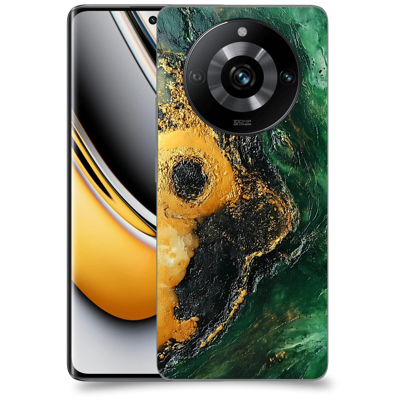 ACOVER Kryt na mobil Realme 11 Pro 5G - Golden Moss IV