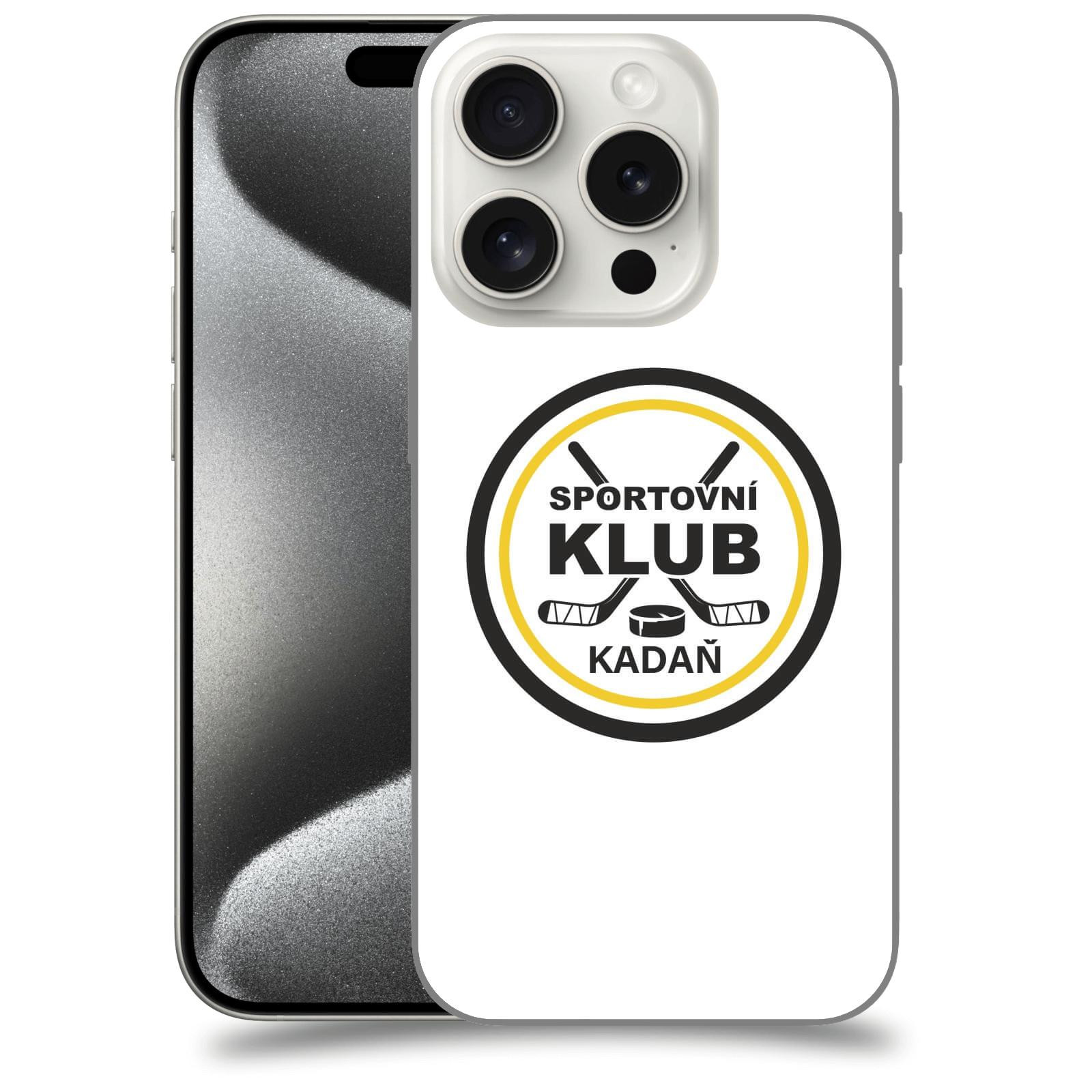 ACOVER Kryt na mobil Apple iPhone 15 pro - SK Kadaň Logo