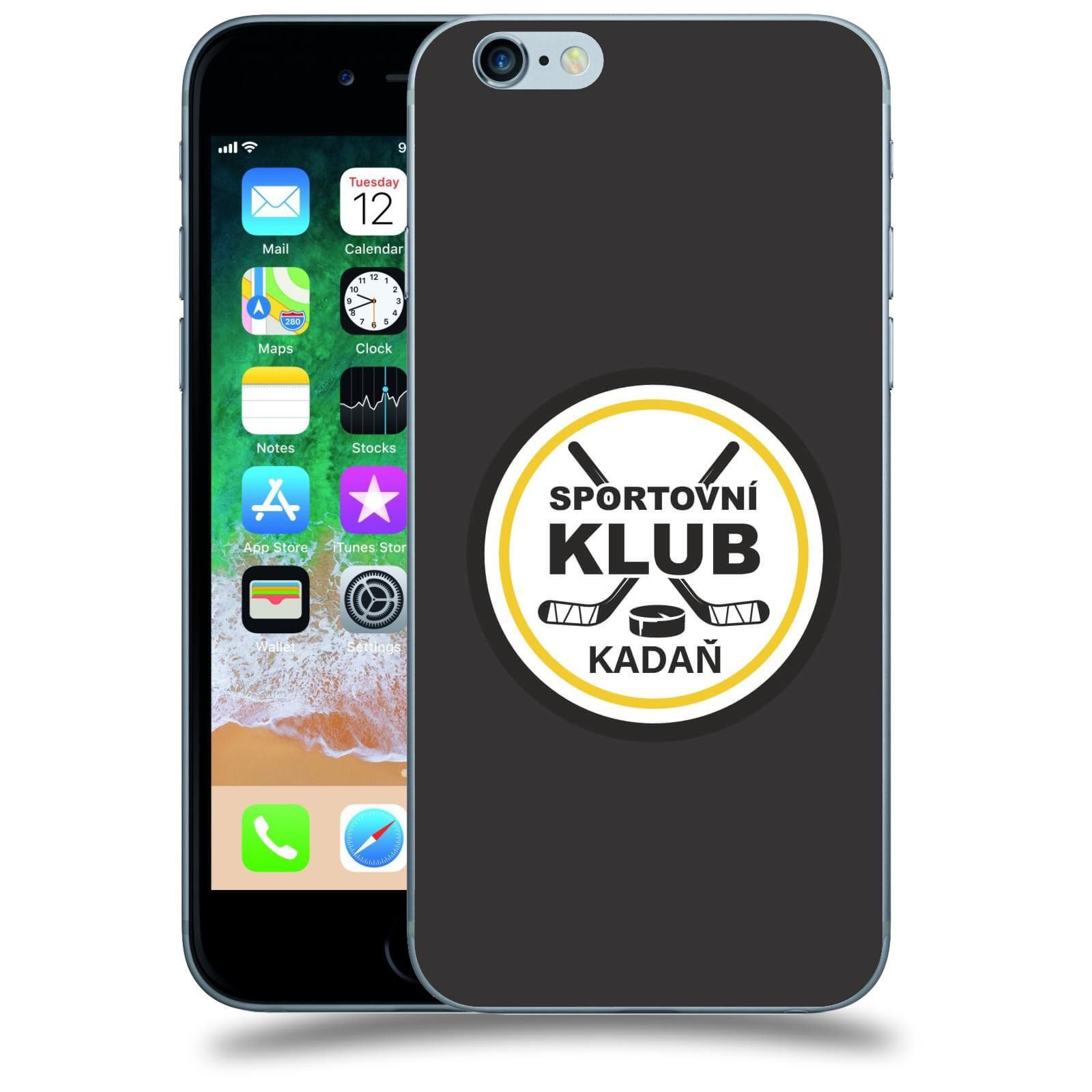 ACOVER Kryt na mobil Apple iPhone 6/6S - SK Kadaň Logo II