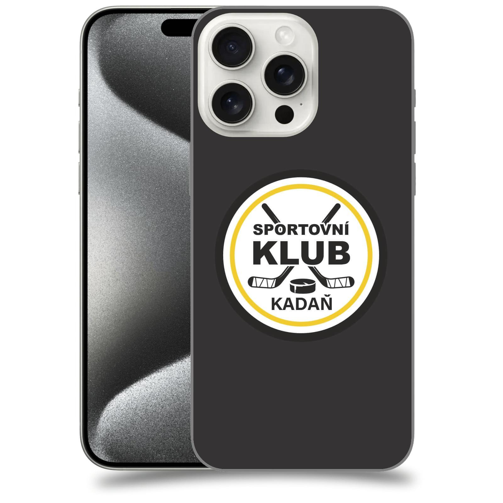 ACOVER Kryt na mobil Apple iPhone 15 pro max - SK Kadaň Logo II