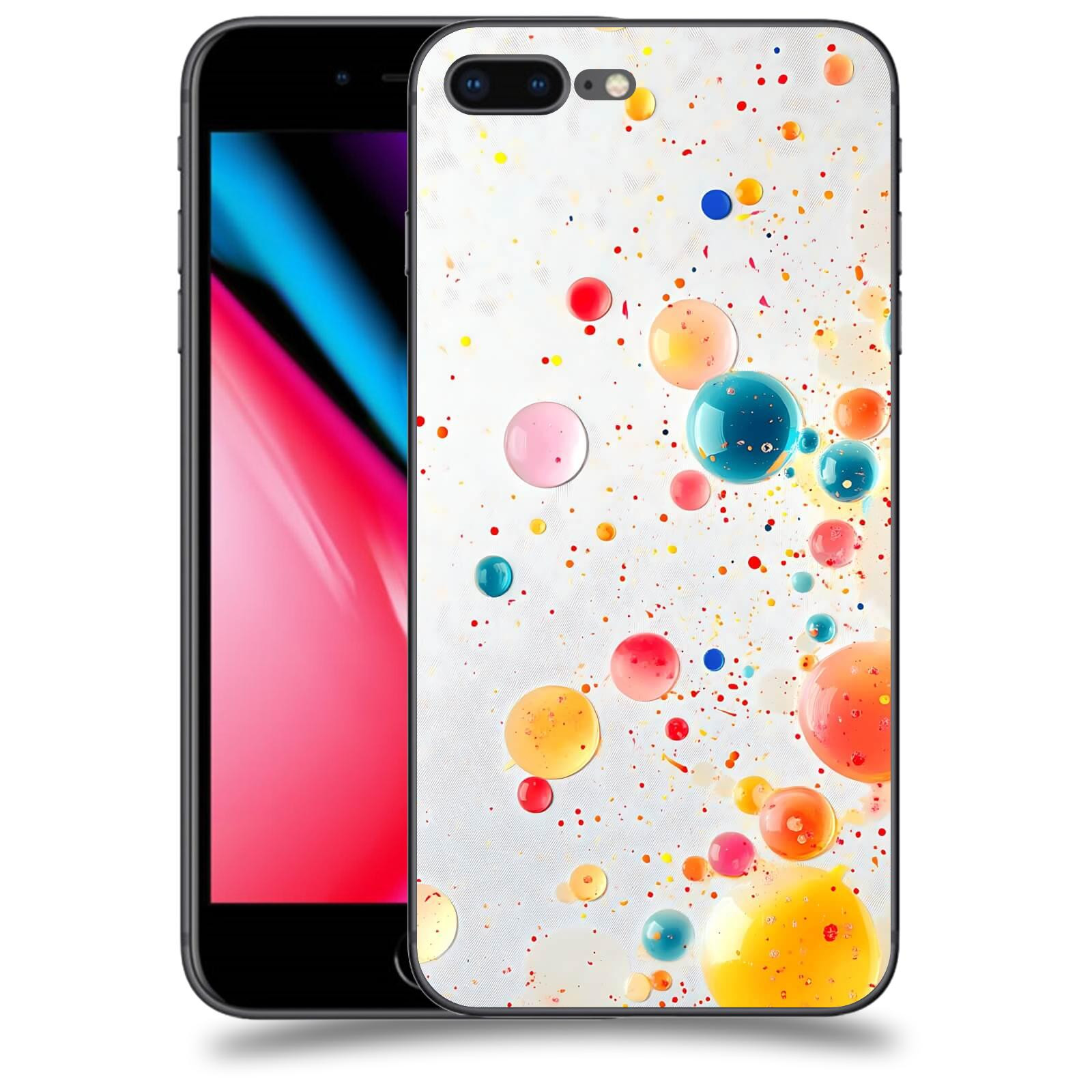 ACOVER Kryt na mobil Apple iPhone 8 Plus - Barevný výbuch
