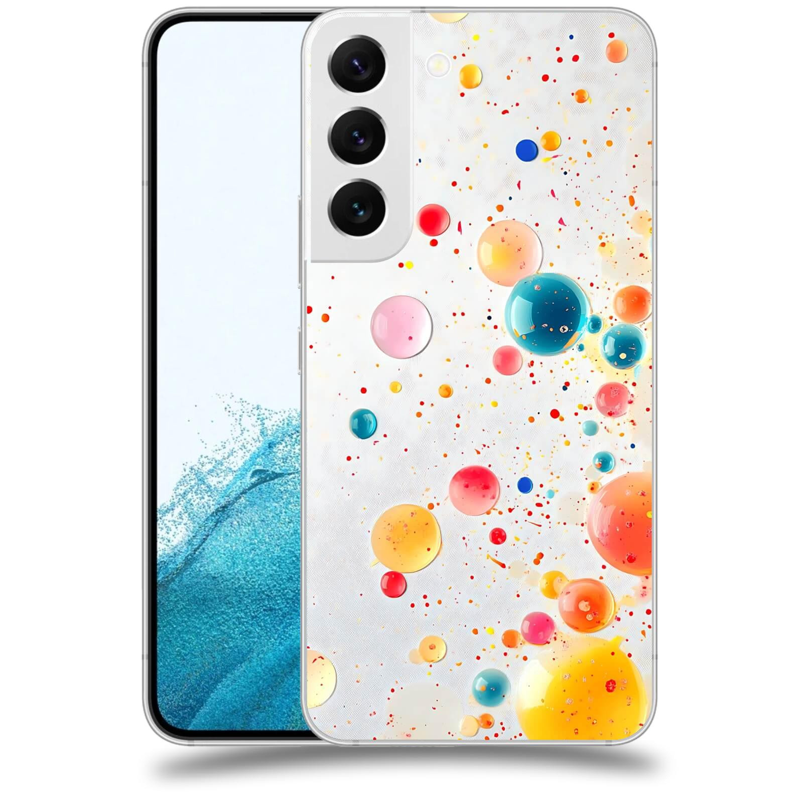 ACOVER Kryt na mobil Samsung Galaxy S22 5G - Barevný výbuch