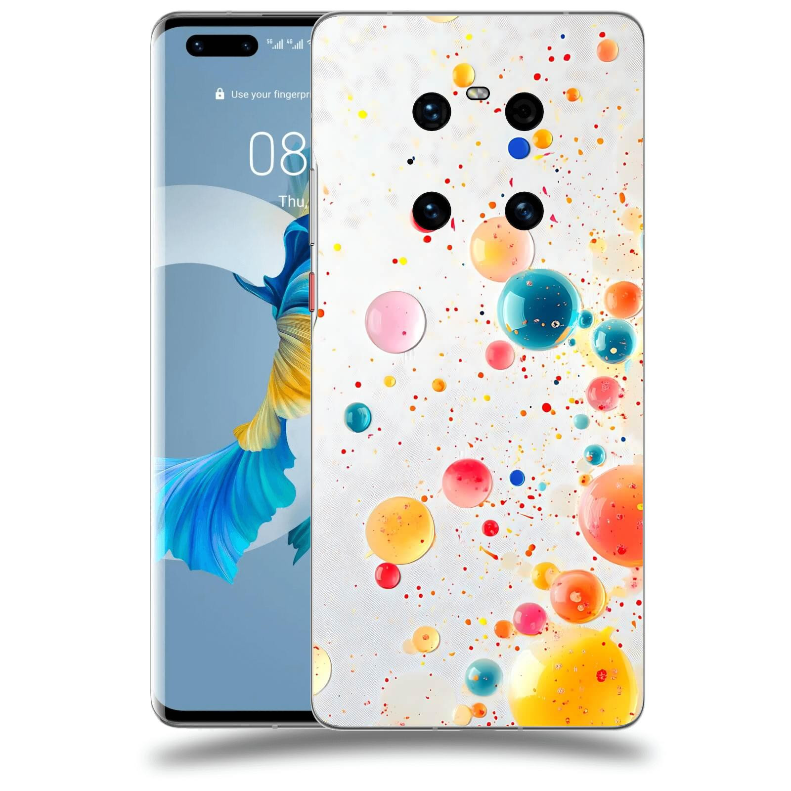 ACOVER Kryt na mobil Huawei Mate 40 Pro - Barevný výbuch