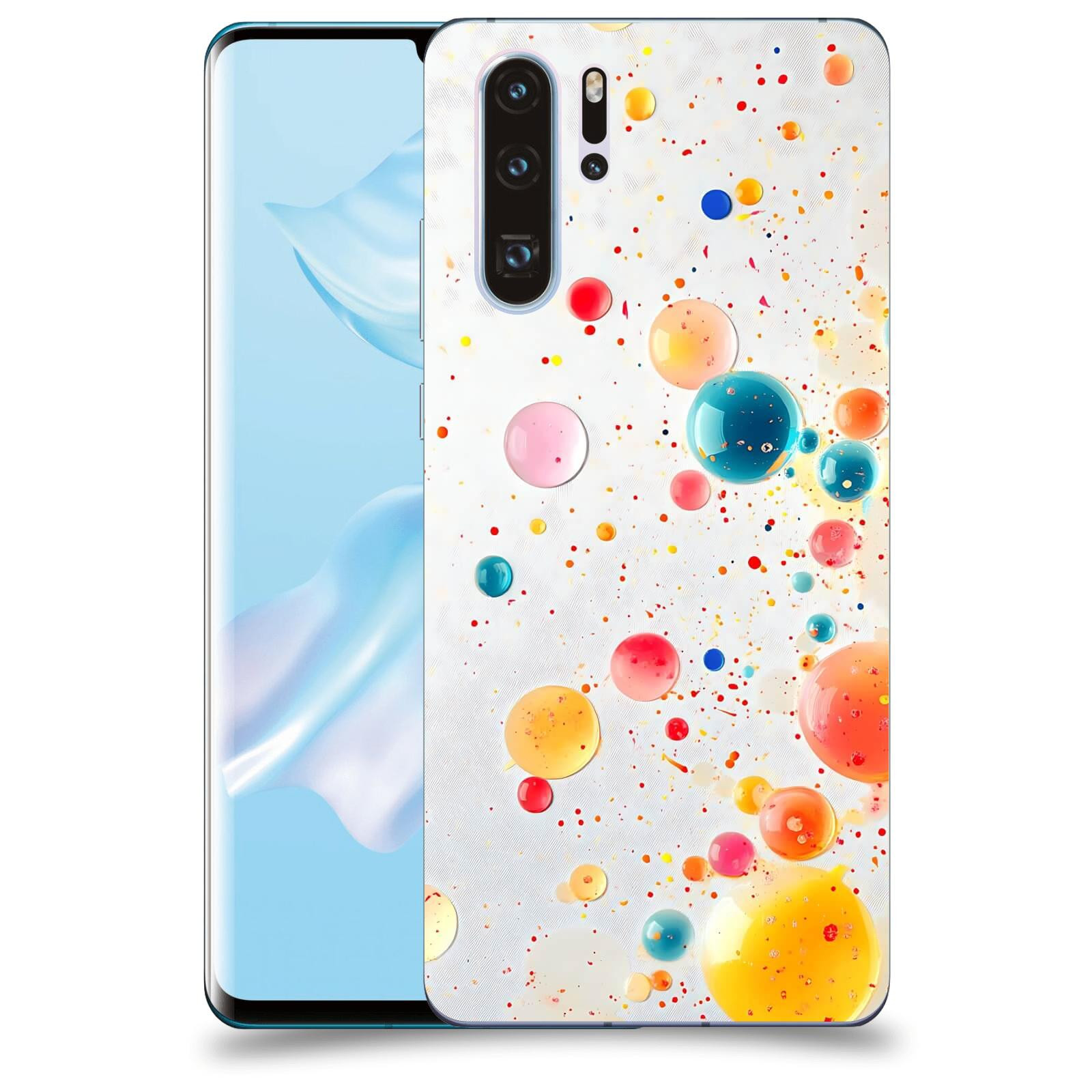 ACOVER Kryt na mobil Huawei P30 - Barevný výbuch